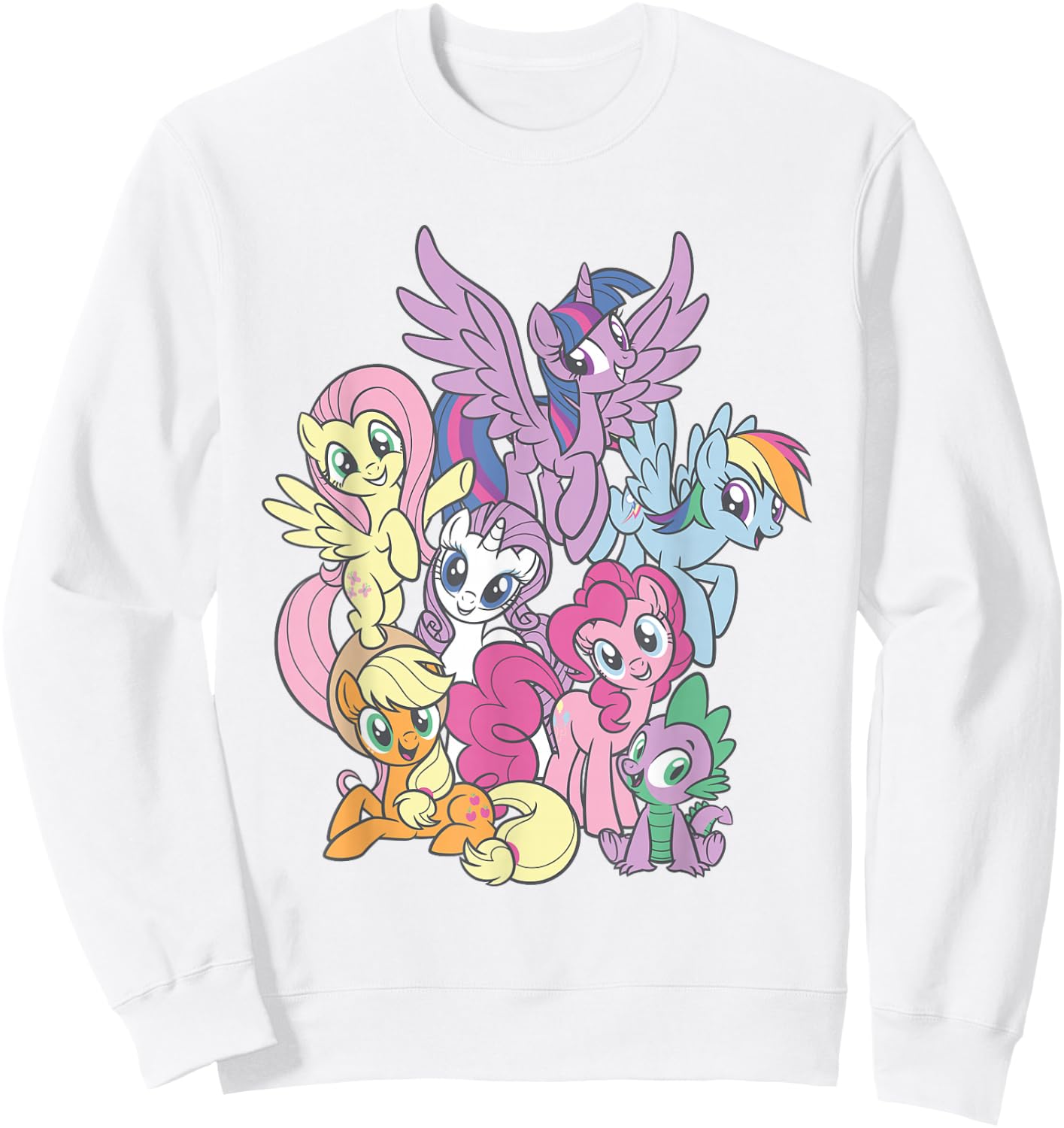 My Little Pony Spike and the Squad Sweatshirt - Sweatshirt | White