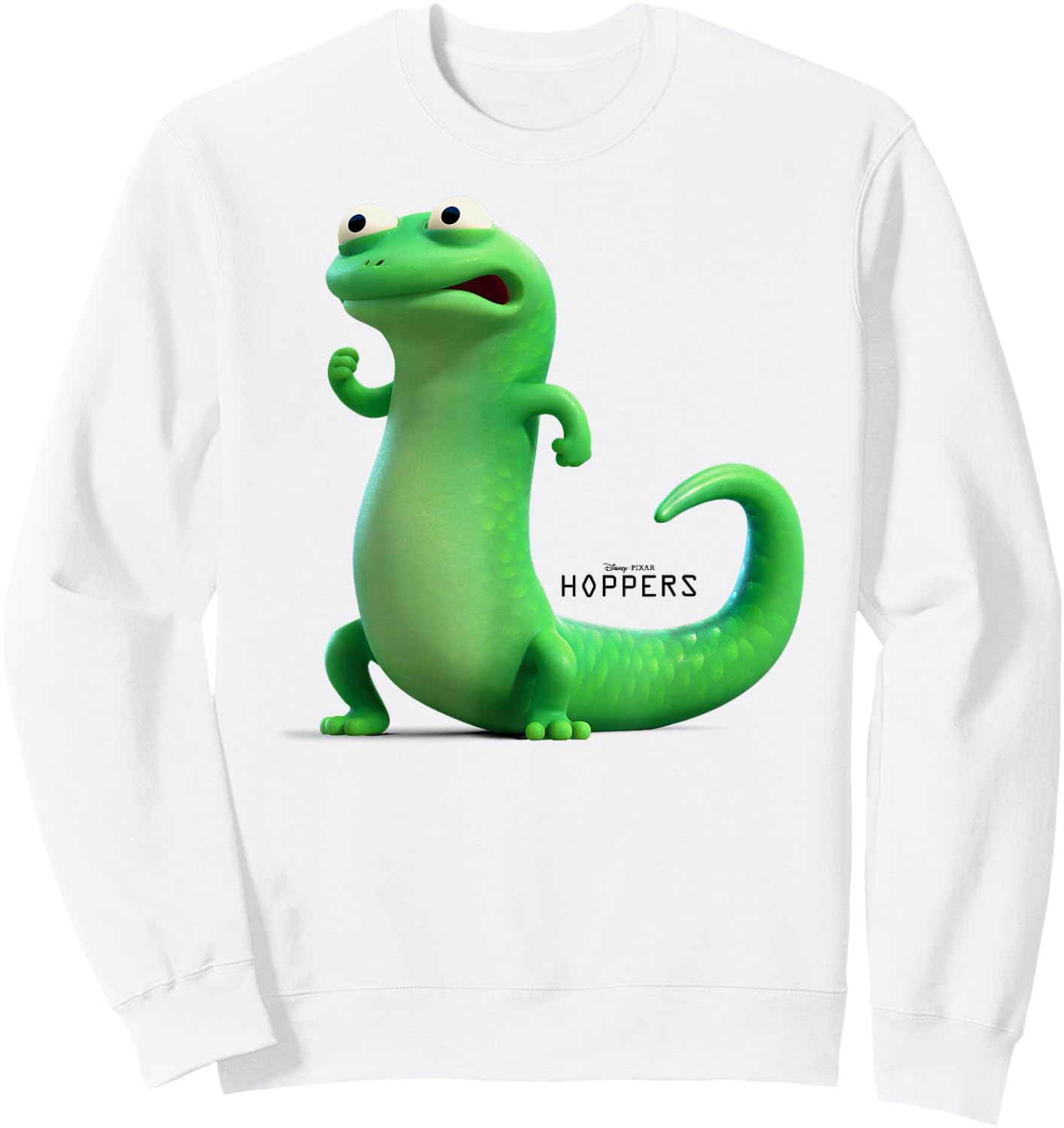 Disney Pixar Hoppers Tom Lizard Angry Pose Sweatshirt - Sweatshirt | White