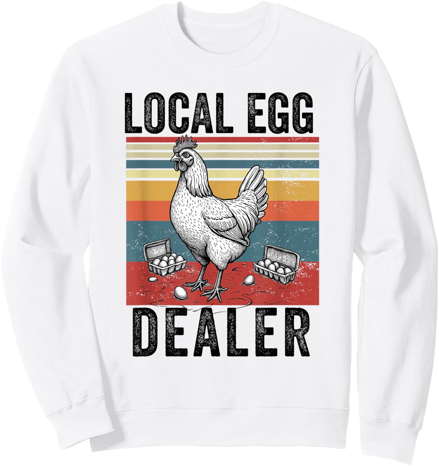 T-Shirt Sweatshirt - Sweatshirt | White