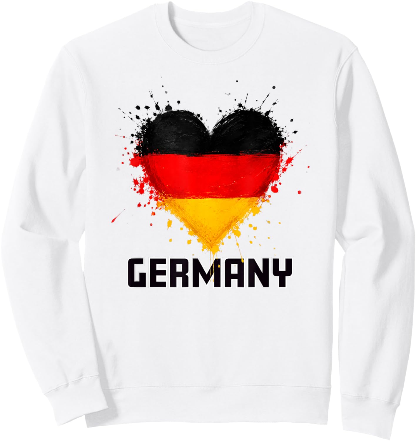 Fußball - Deutschland Fan Sweatshirt - Sweatshirt | White