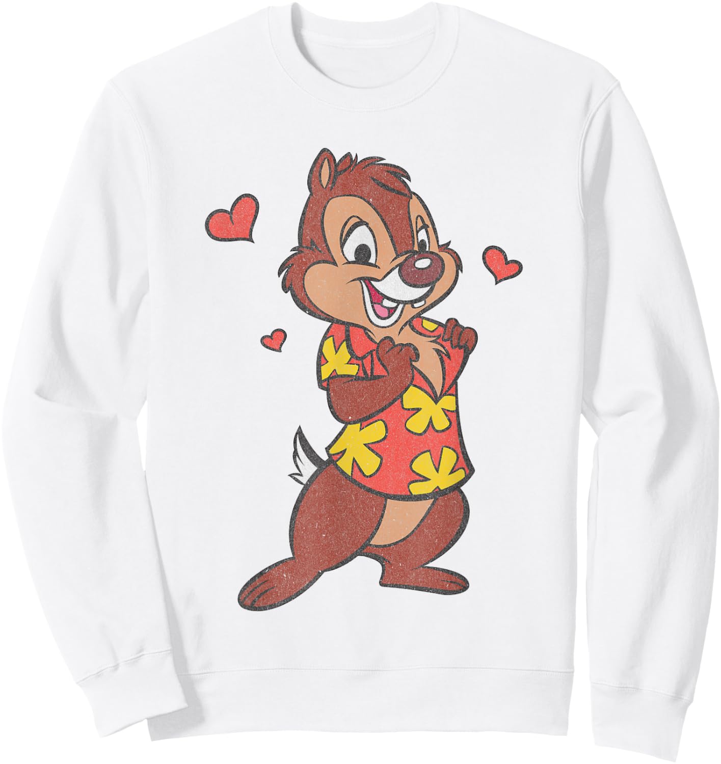 Disney Chip 'n' Dale Rescue Rangers Dale in Love Sweatshirt - Sweatshirt | White