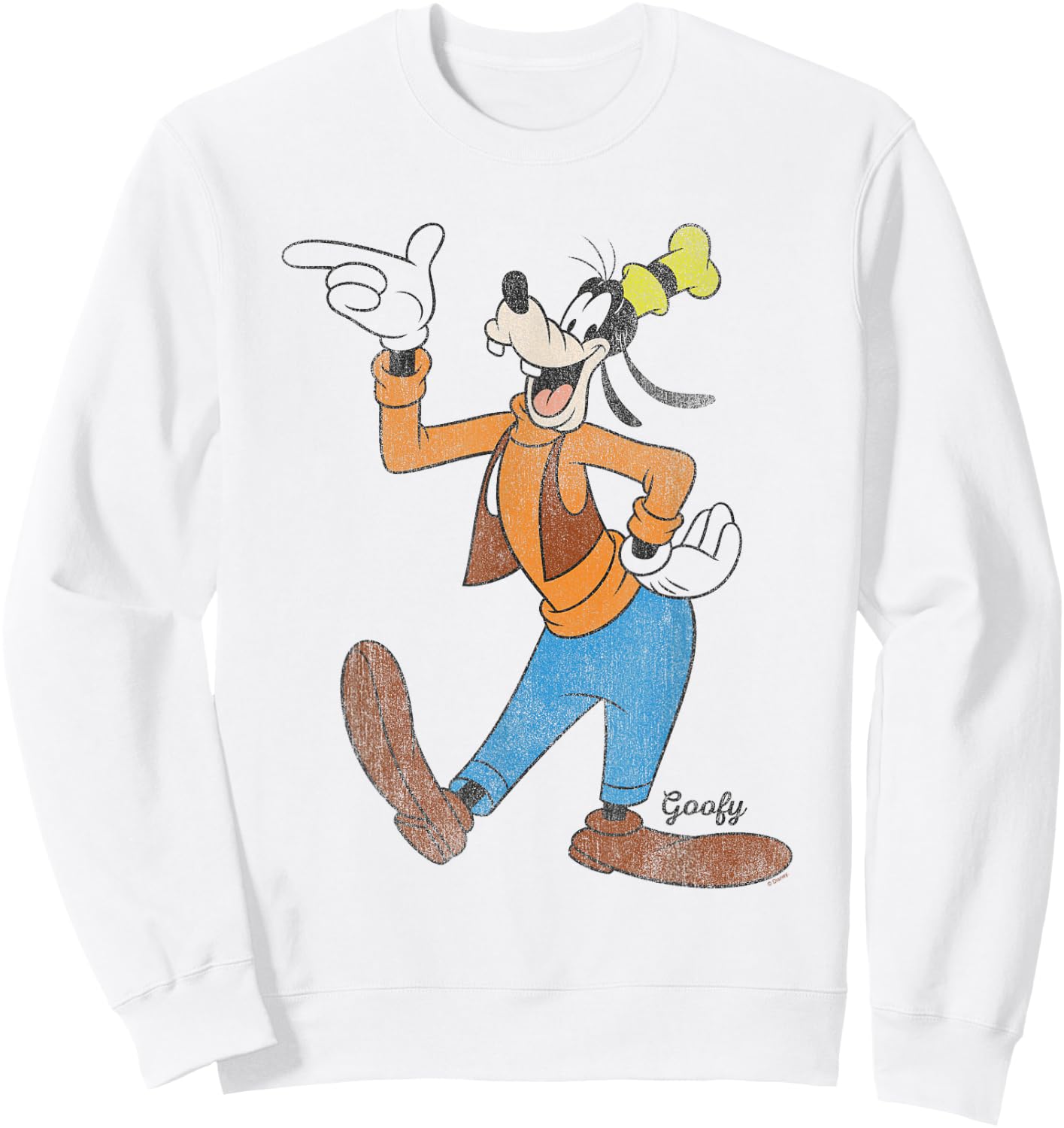Goofy Classic Sweatshirt - Sweatshirt | White