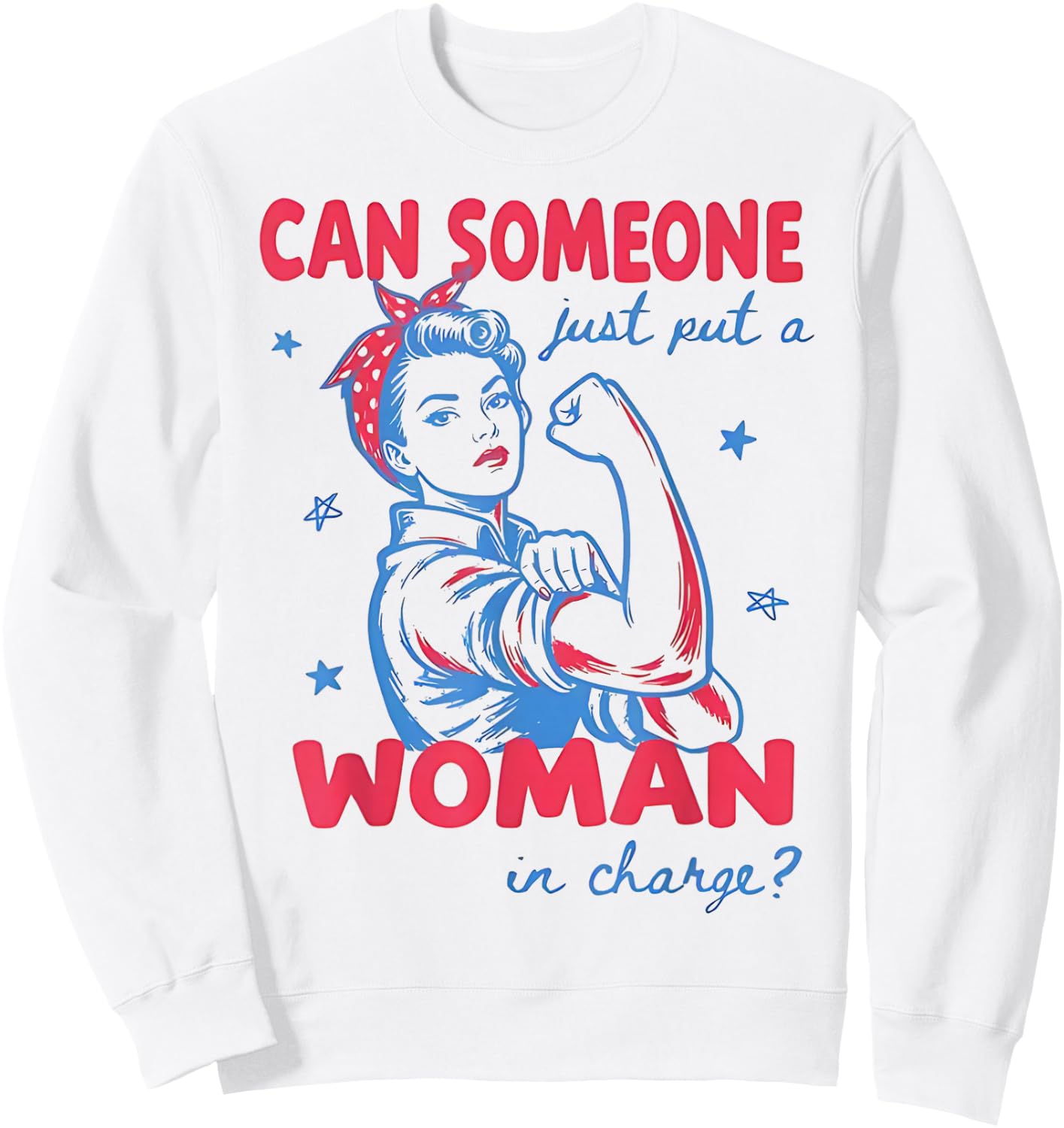 Feminist 4th of July Sweatshirt - Sweatshirt | White