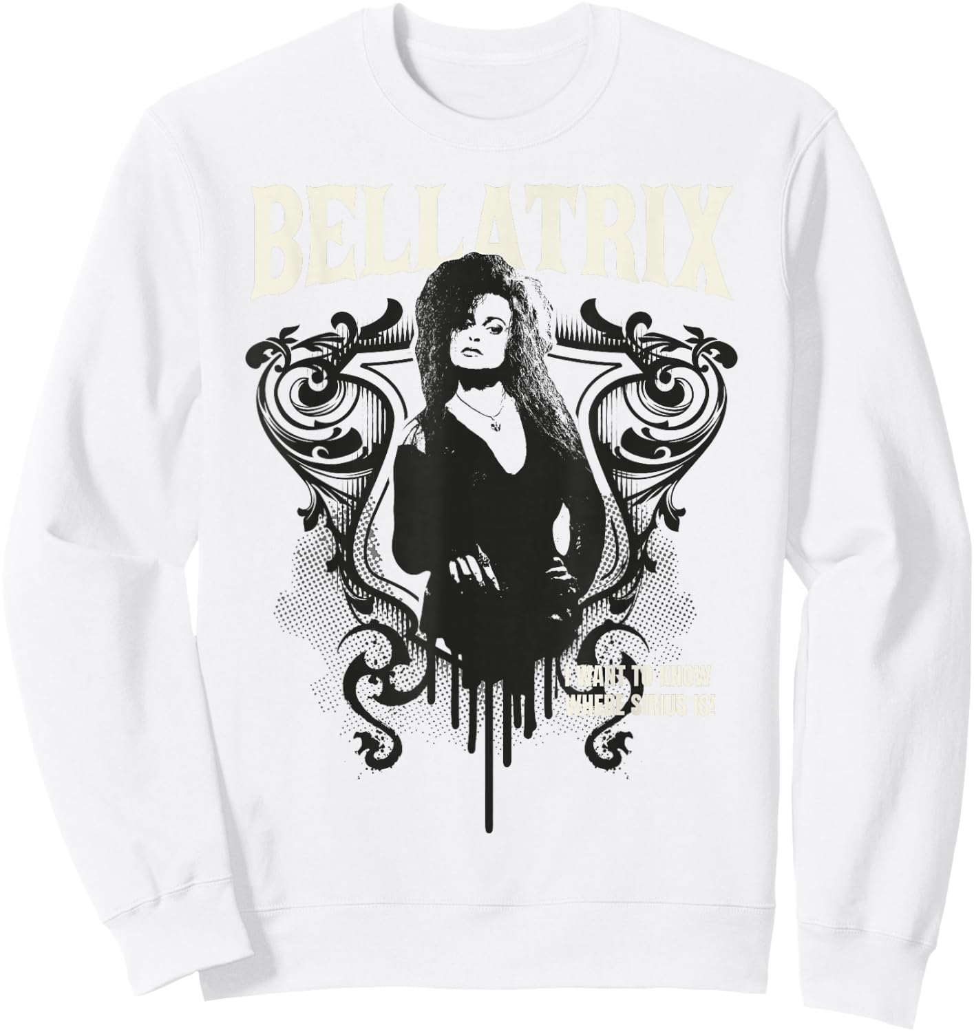 Harry Potter Bellatrix Sweatshirt - Sweatshirt | White
