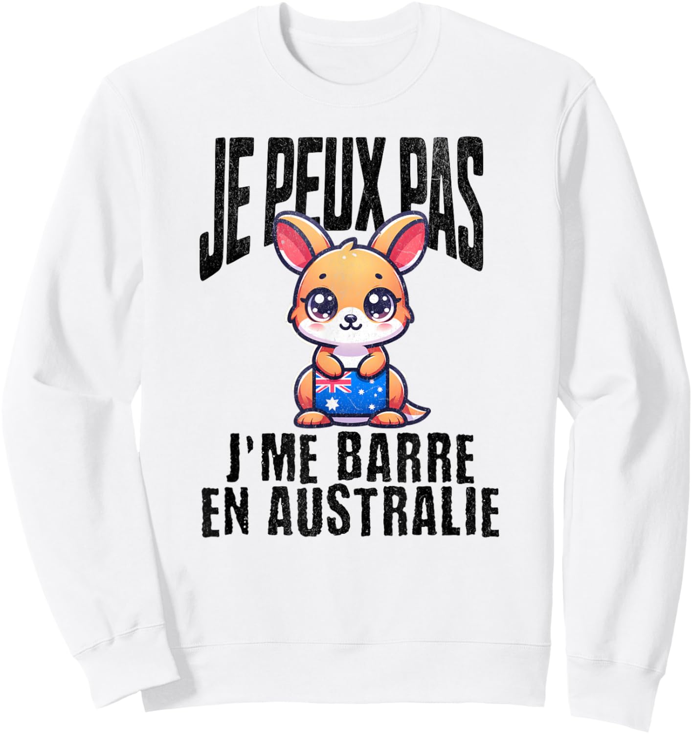 Je Peux Pas, J'Me Barre En Australia – Australian Gift , white, S Sweatshirt - Sweatshirt | White
