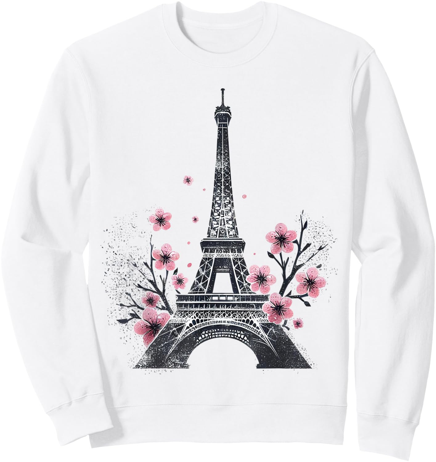 Eiffel Tower Sweatshirt - Sweatshirt | White
