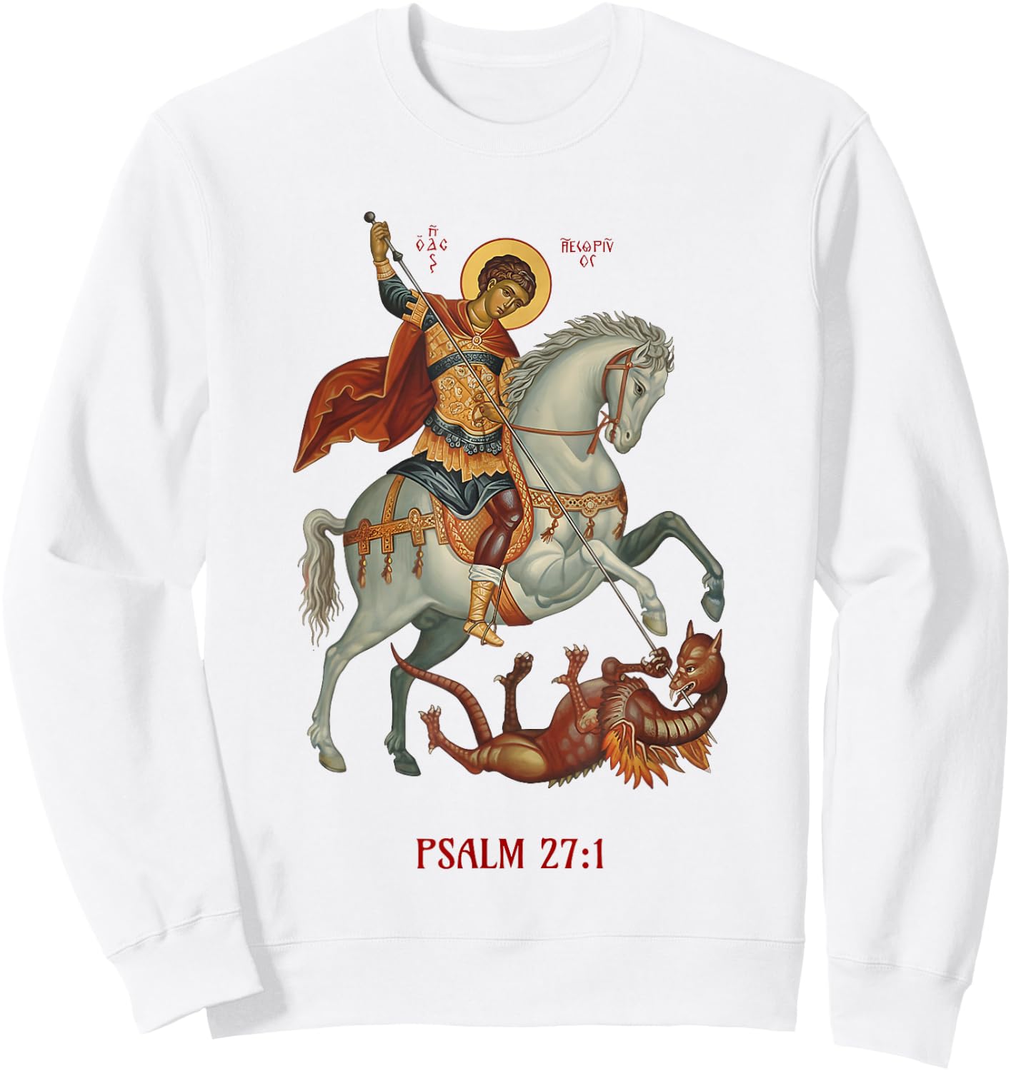 Saint George Sweatshirt - Sweatshirt | White