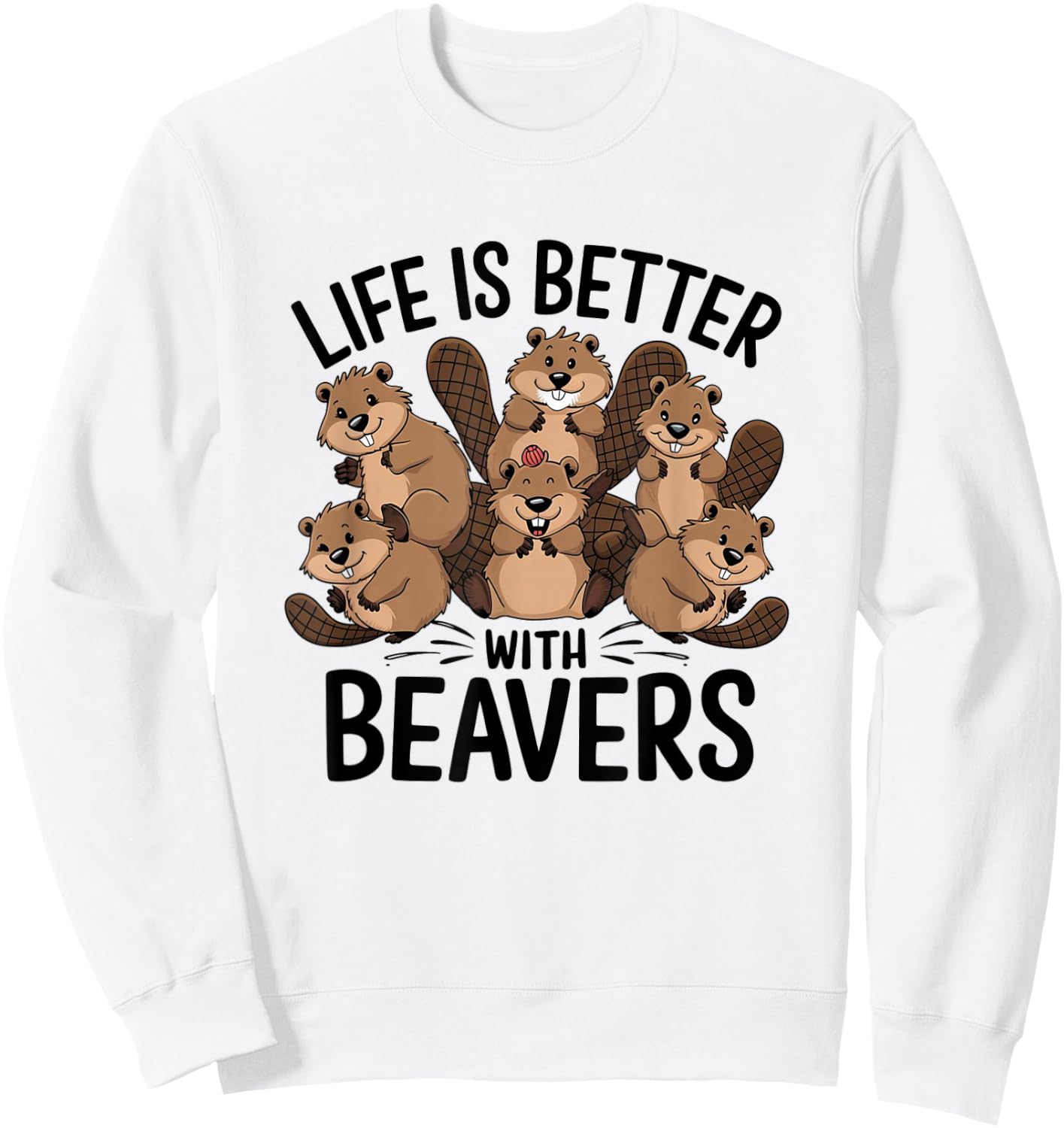 T-Shirt Sweatshirt - Sweatshirt | White