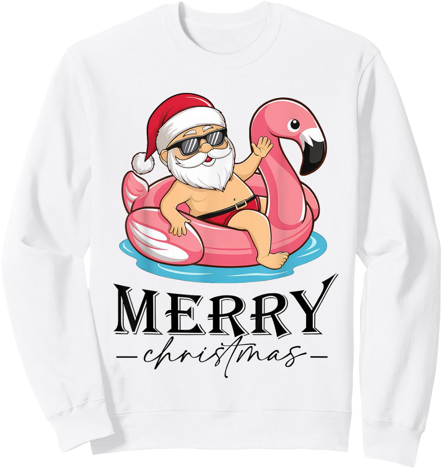 Merry Christmas Funny Family Matching , white, S Sweatshirt - Sweatshirt | White