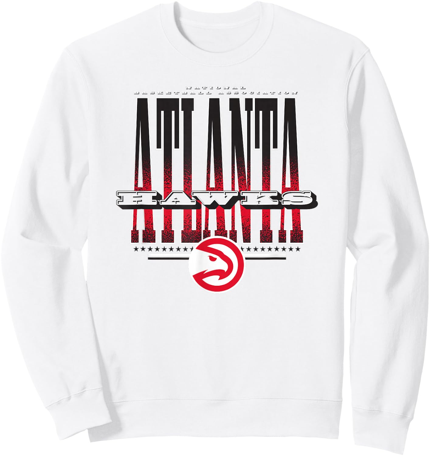 NBA Atlanta Hawks Stretch Sweatshirt - Sweatshirt | White