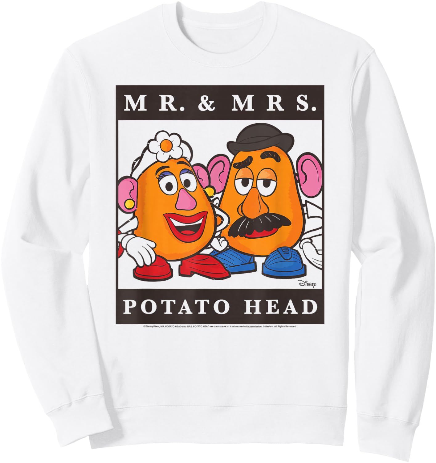 Toy Story - Type Block Potato Head Sweatshirt - Sweatshirt | White