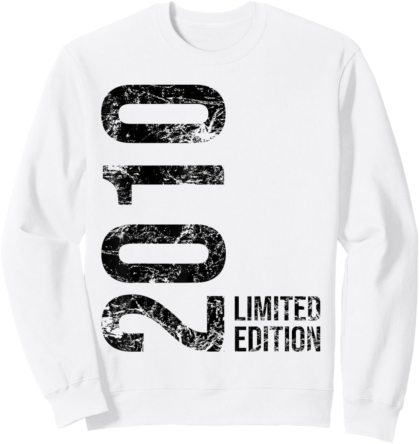 14th Birthday Boy Girl 14 Years 2010 Birthday , White Sweatshirt - Sweatshirt | White