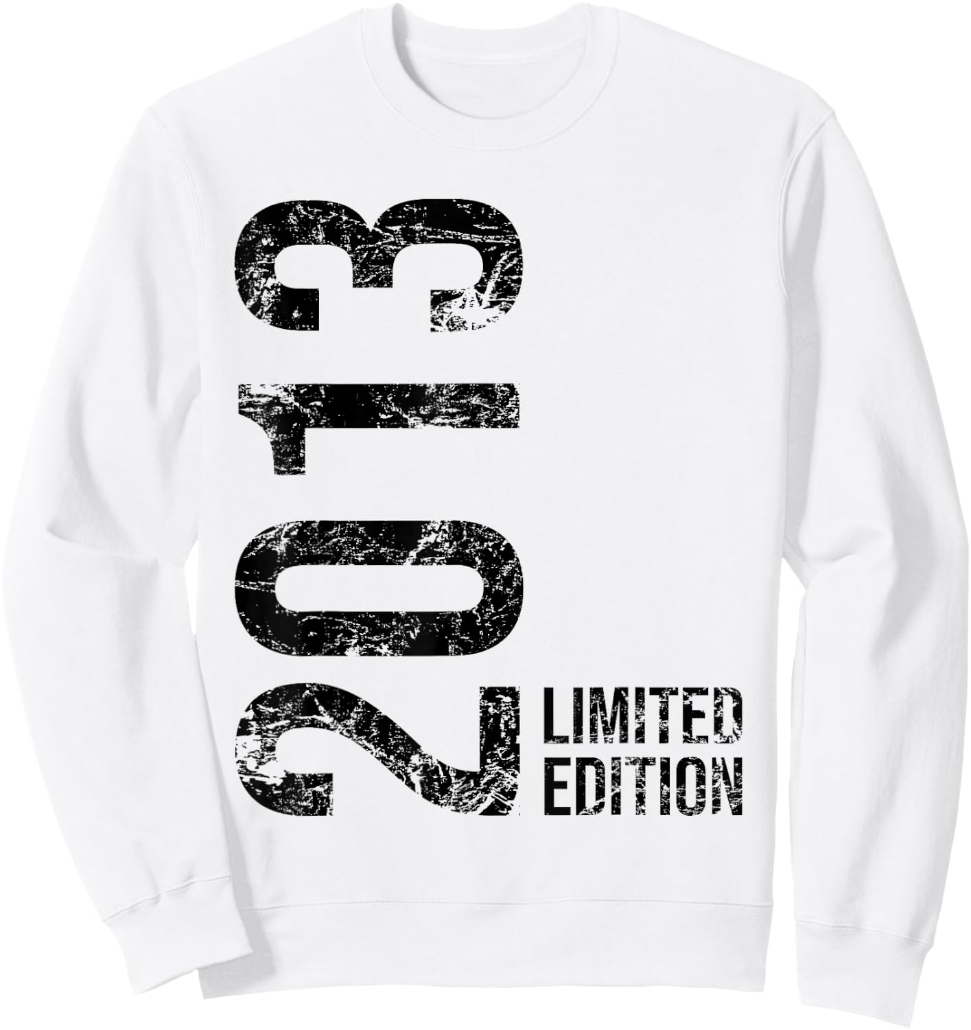 10th Birthday Boy Girl 10 Years 2013 Gift , White Sweatshirt - Sweatshirt | White