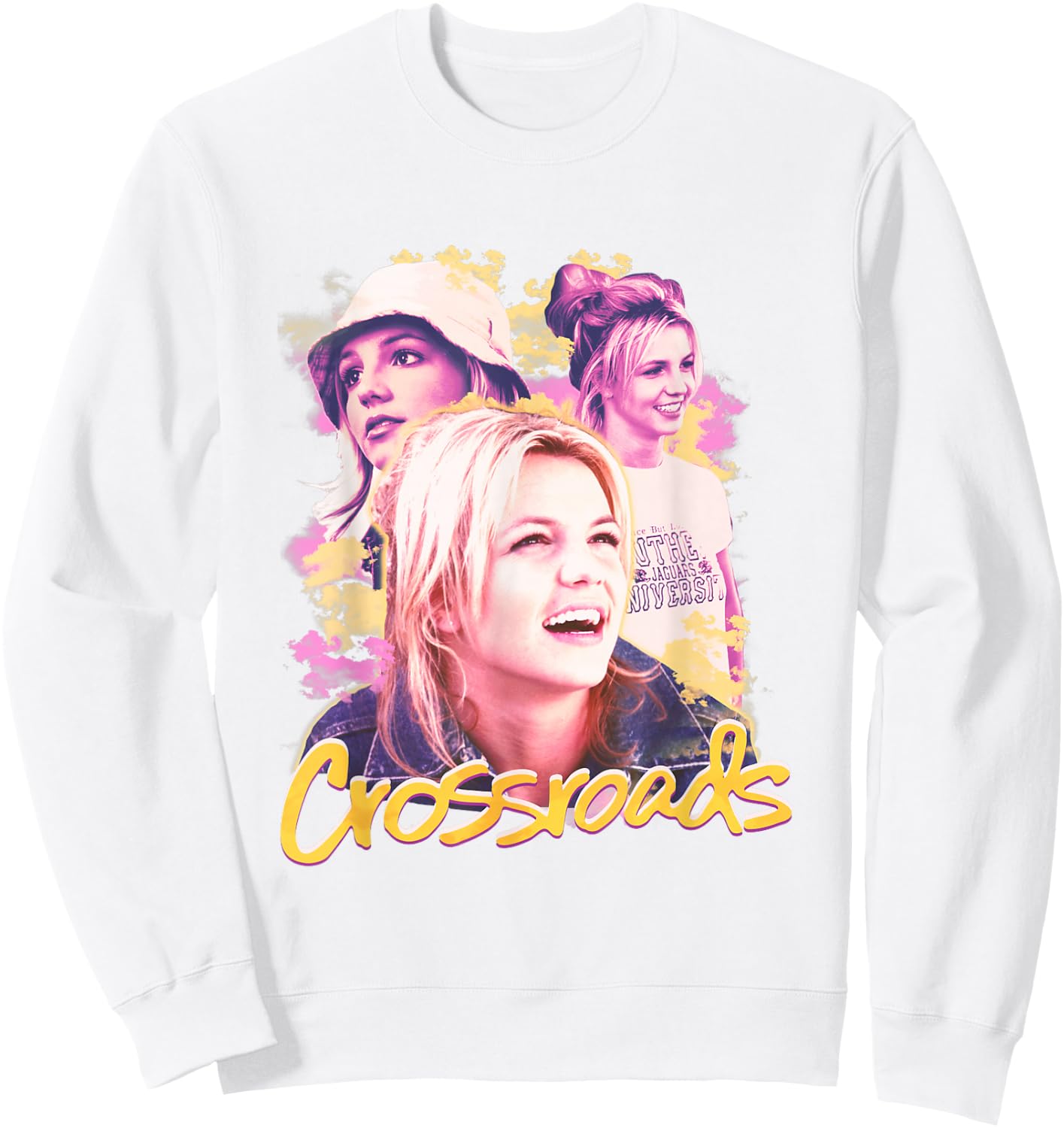 Crossroads Triple Brit Sweatshirt - Sweatshirt | White