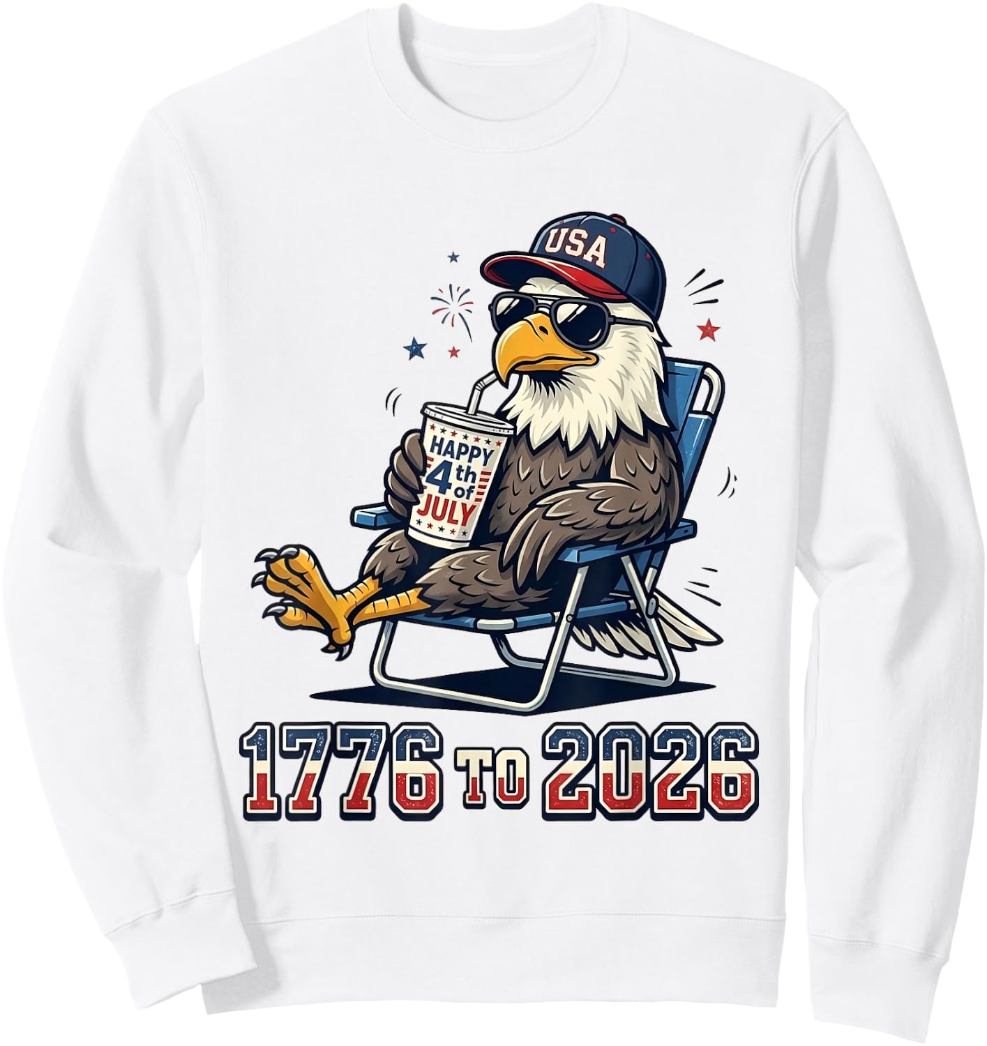 250 Jahre Freiheit 250. Jahrestag der Unabhängigkeit der USA Sweatshirt - Sweatshirt | White