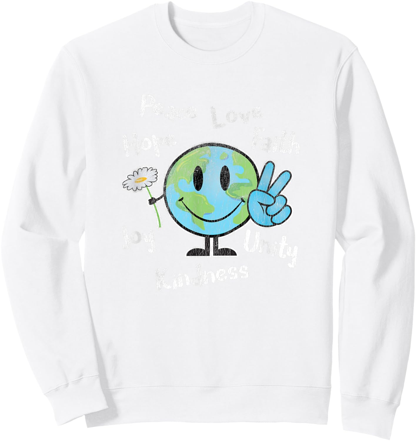Kind Planet - Anti Bullying UNITY DAY Orange Sweatshirt - Sweatshirt | White