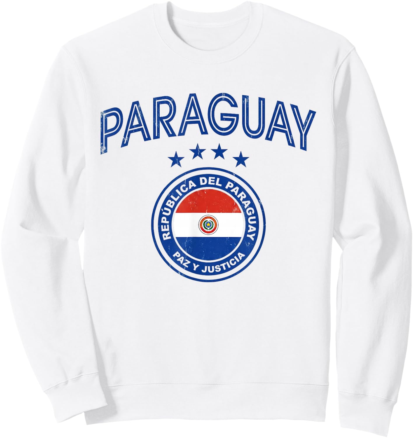 Paraguay Men Women Paraguayan Paraguayo Hispanic Sweatshirt - Sweatshirt | White
