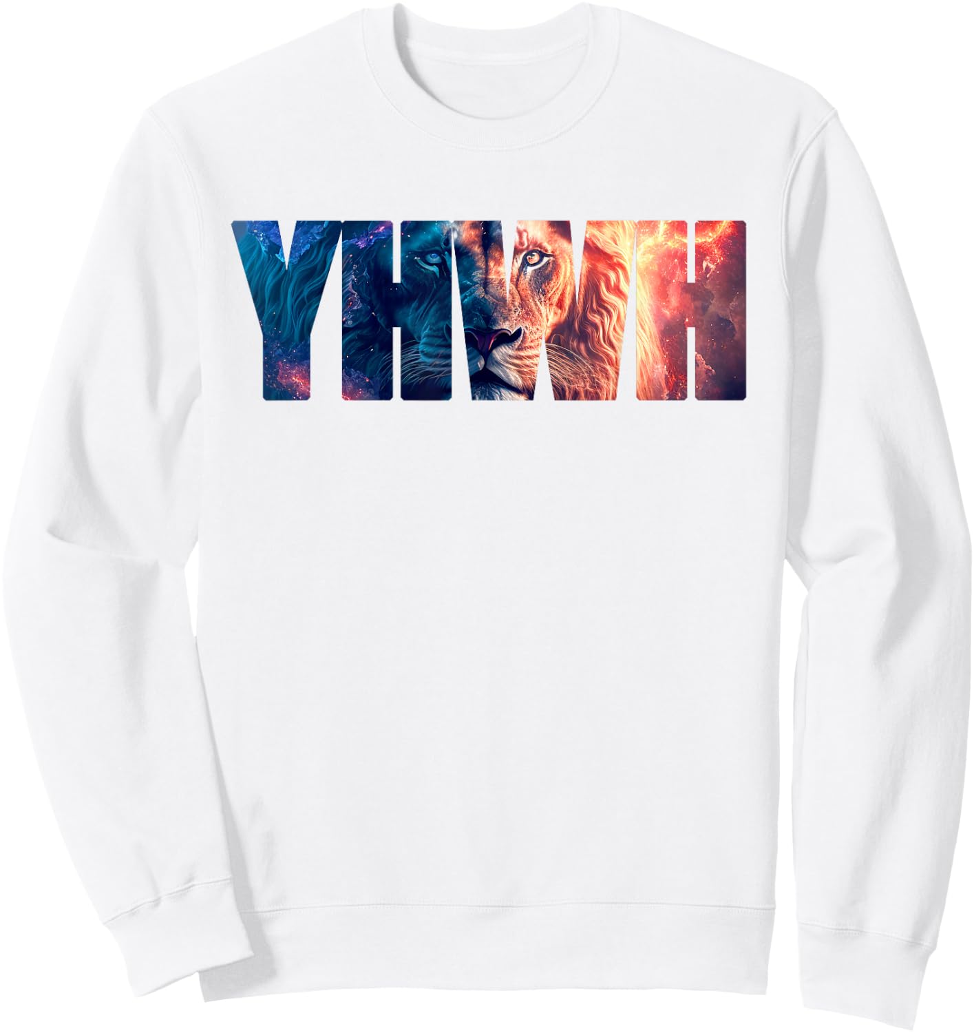 JHWH Löwe von Juda: Tetragrammaton Hebräischer Name Gottes Jahwe Sweatshirt - Sweatshirt | White