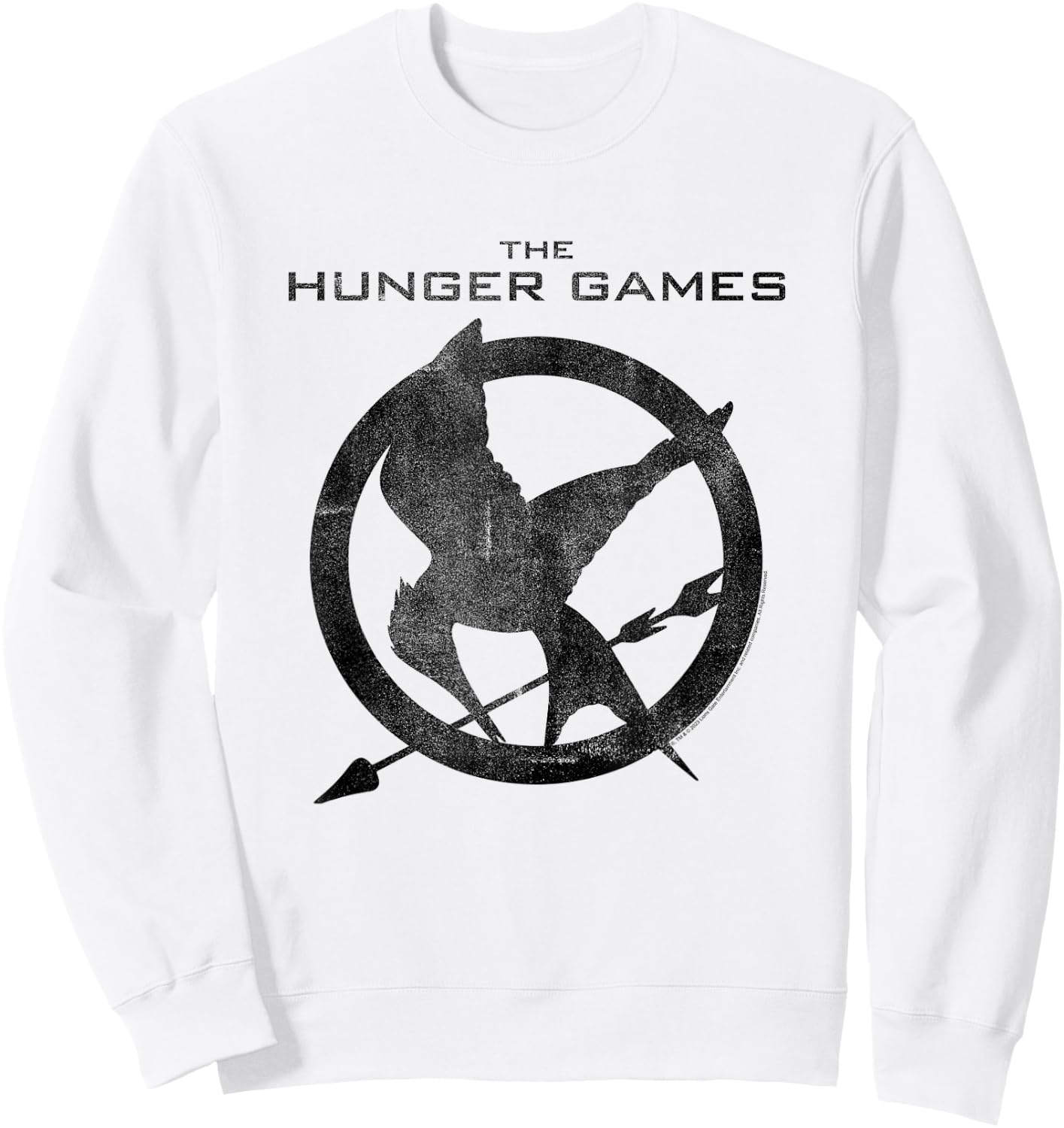 The Hunger Games Mockingjay Pen , White Sweatshirt - Sweatshirt | White