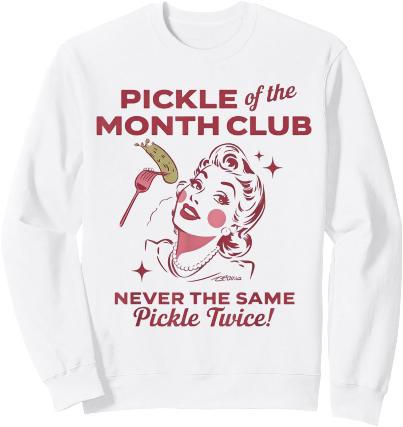 Funny Inappropriate Embarrassing Gag Meme Adult Humor Women Sweatshirt - Sweatshirt | White