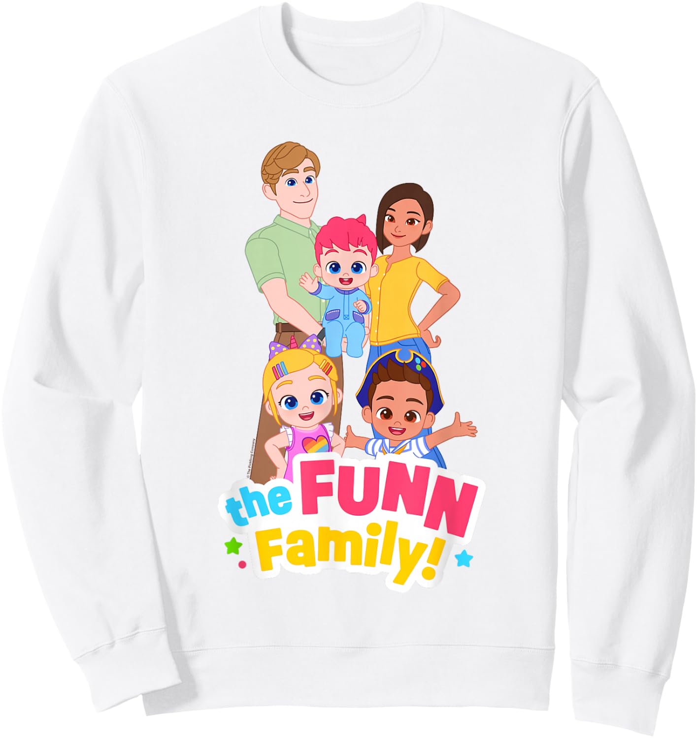 Bebefinn The Fun Family Sweatshirt - Sweatshirt | White