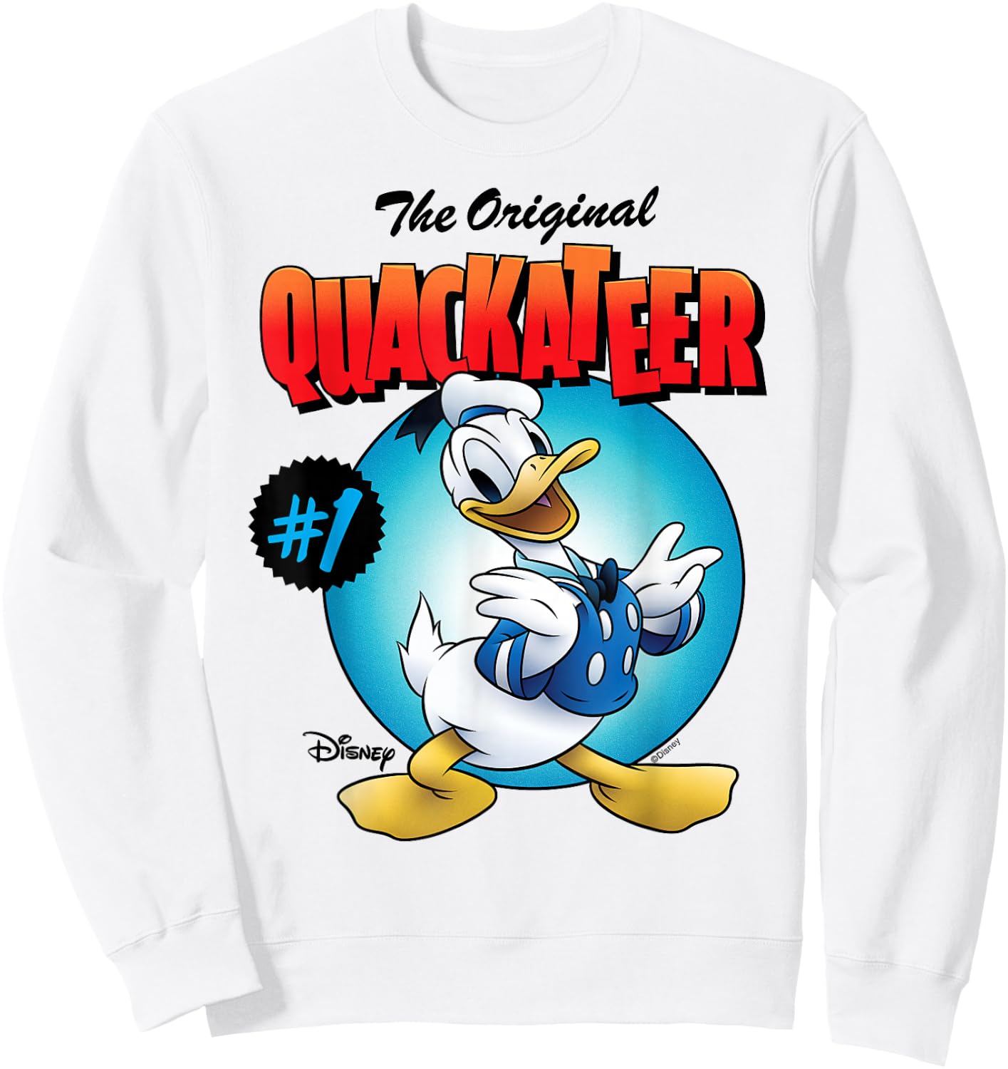 Donald Duck - The Original Quackateer Sweatshirt - Sweatshirt | White