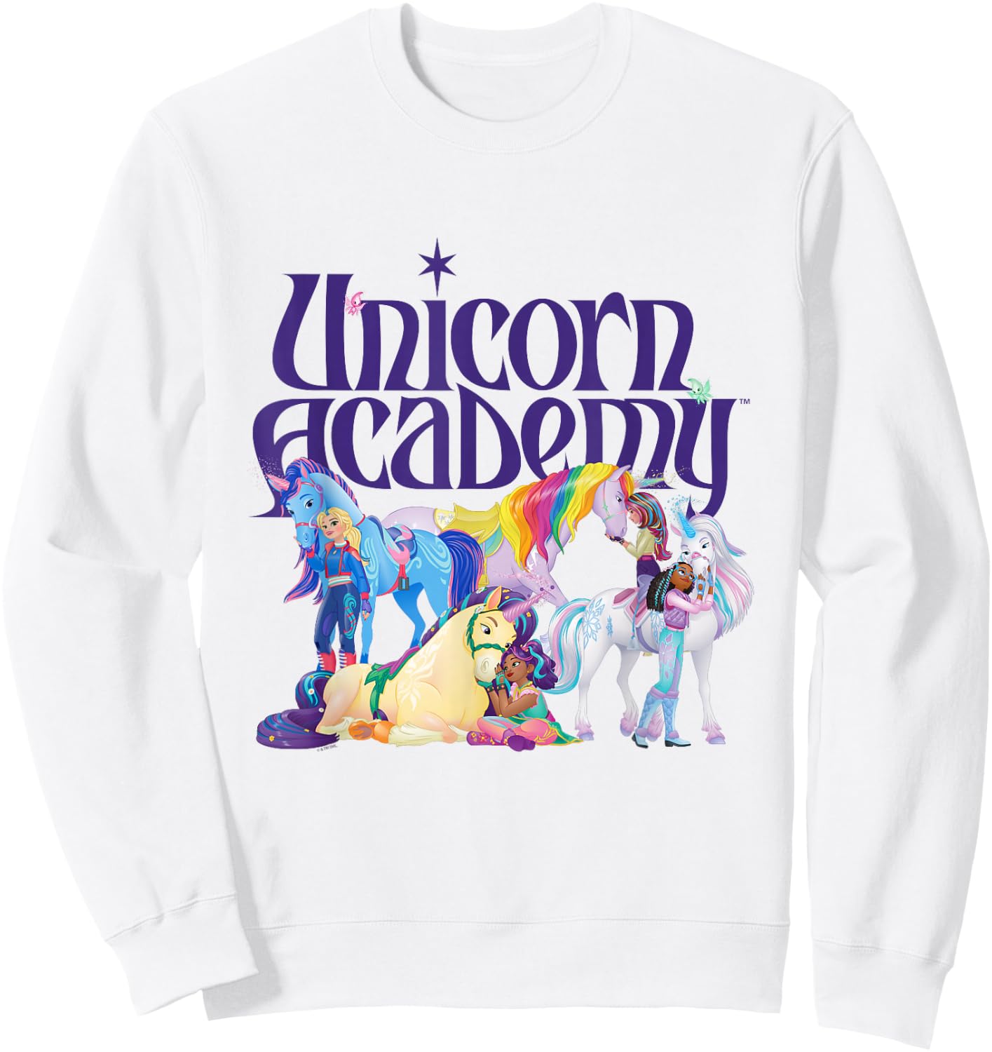 Riders and Unicorns Sweatshirt - Sweatshirt | White