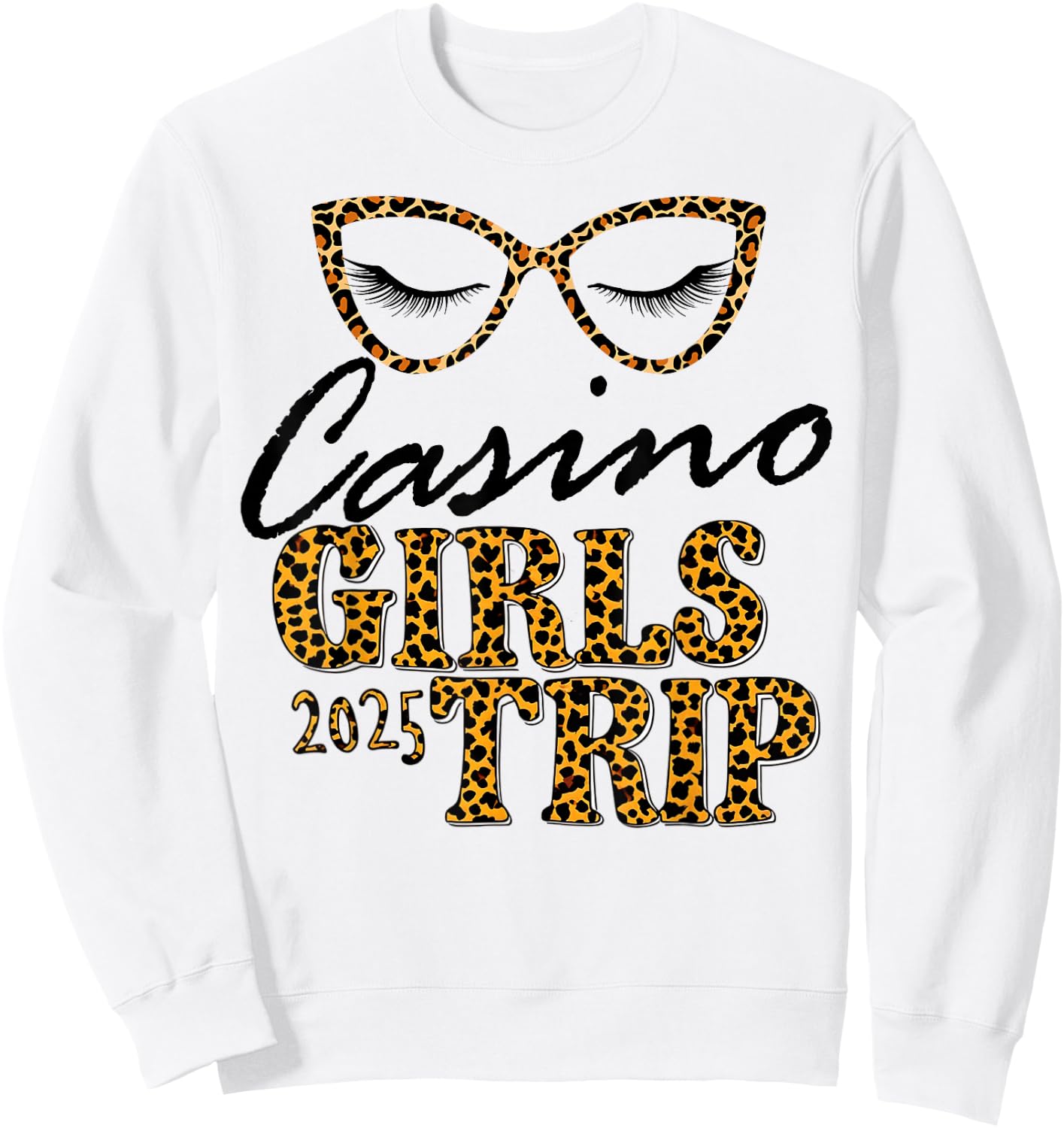 Girls Trip Casino 2025 Shirt Weekend Birthday Squad Sweatshirt - Sweatshirt | White