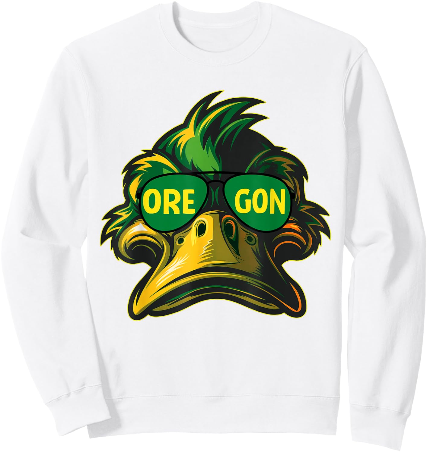 Vintage First Name Oregons Personalized Outfits Proud Sports Sweatshirt - Sweatshirt | White