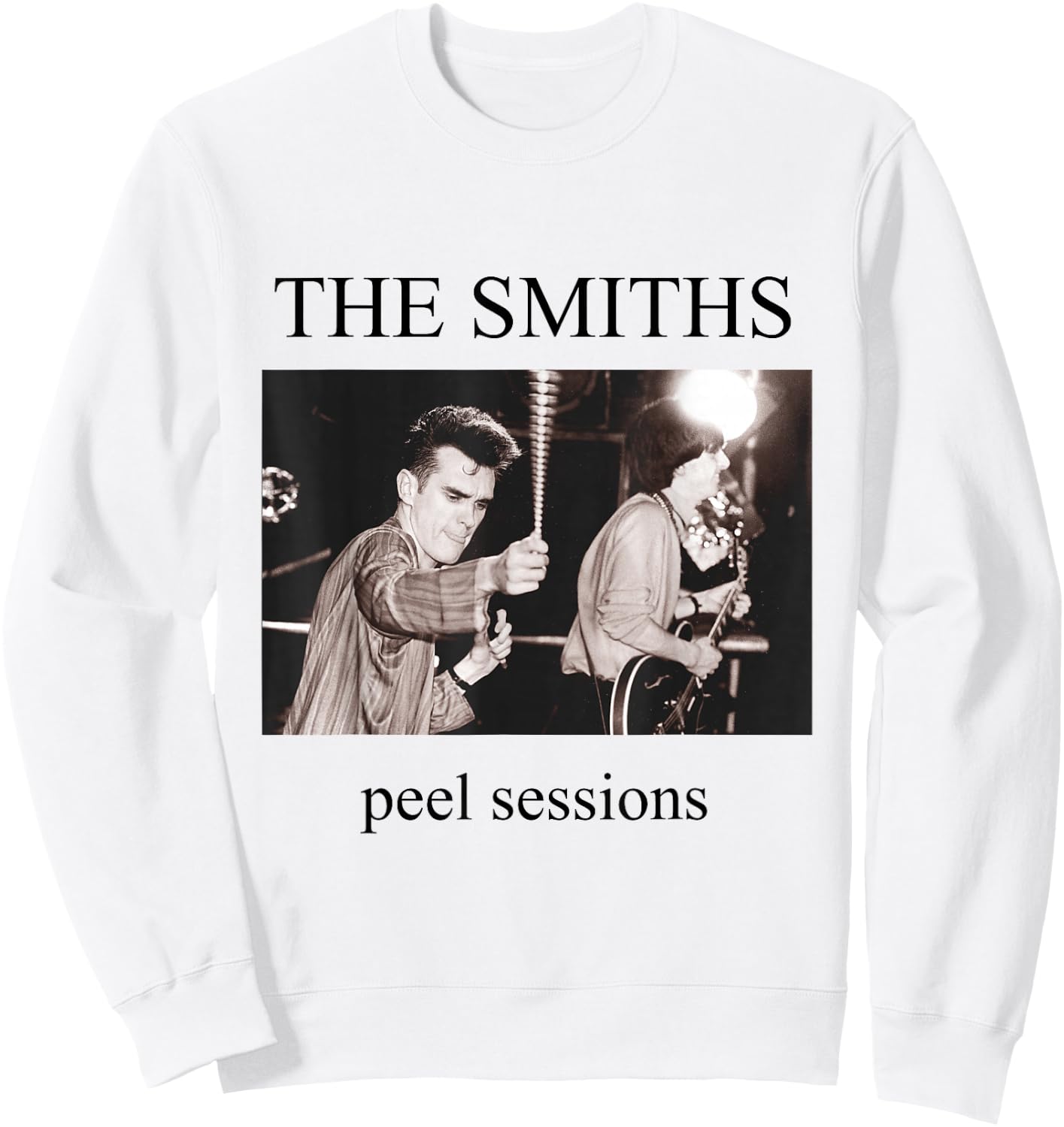 The Smiths Peel Sessions Album Sleeve Art by Stephen Wright Sweatshirt - Sweatshirt | White