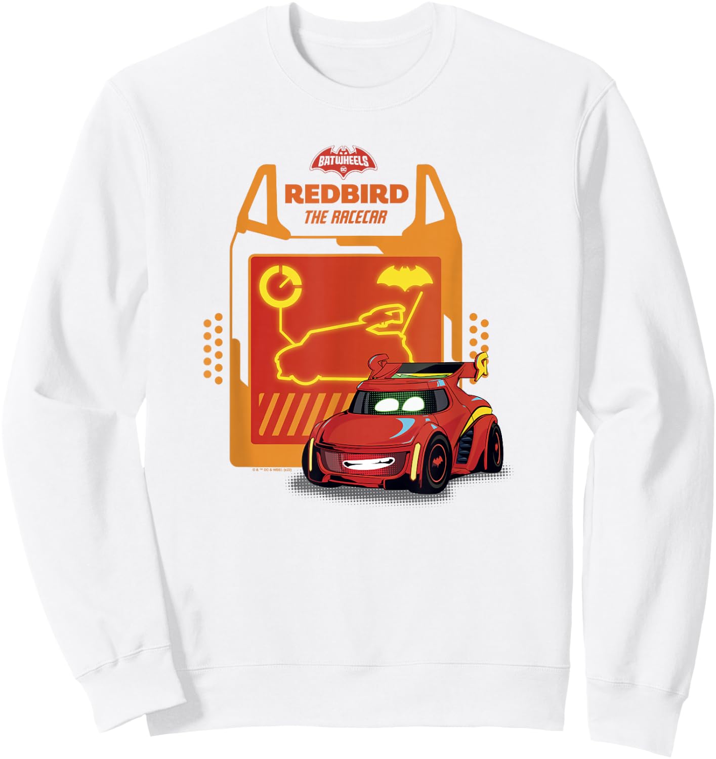 Batwheels Redbird The Racecar Sweatshirt - Sweatshirt | White
