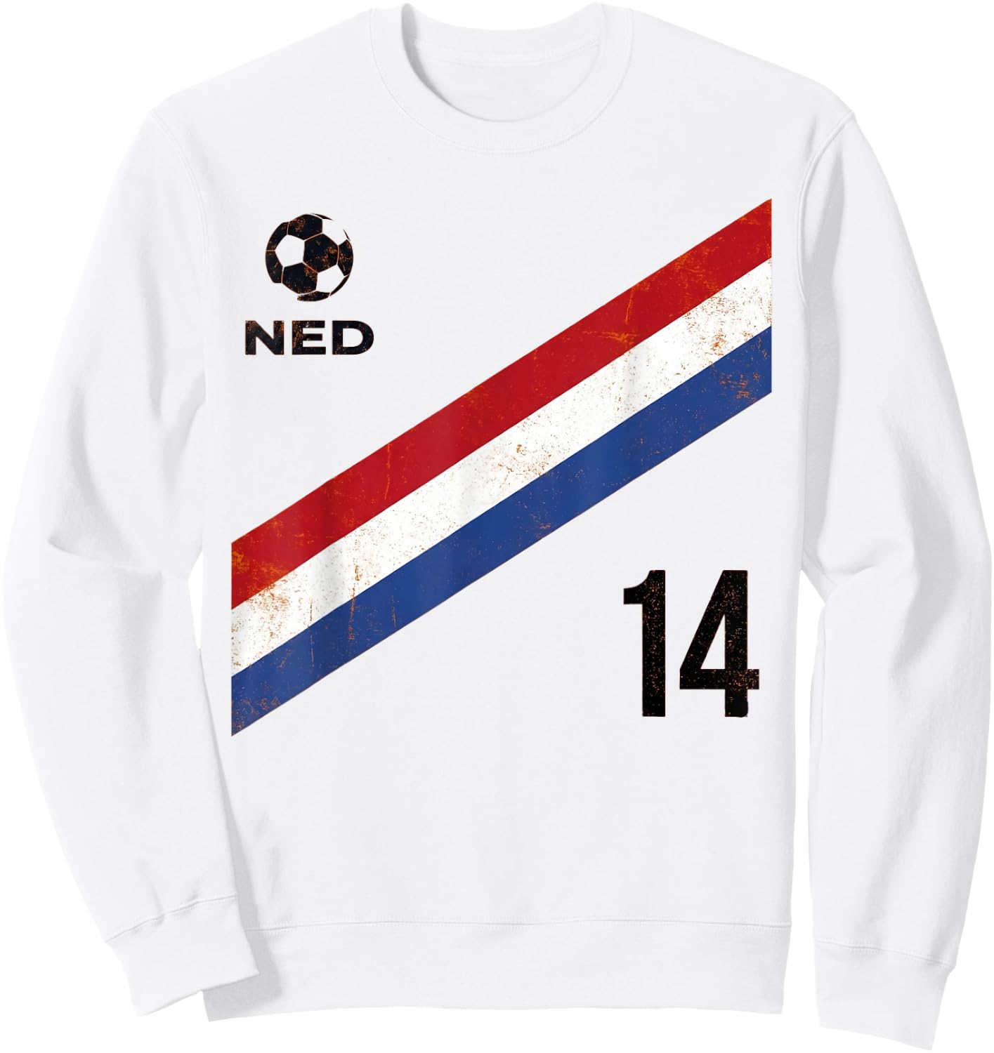 Netherlands Dutch Holland Netherland Nederland Sweatshirt - Sweatshirt | White