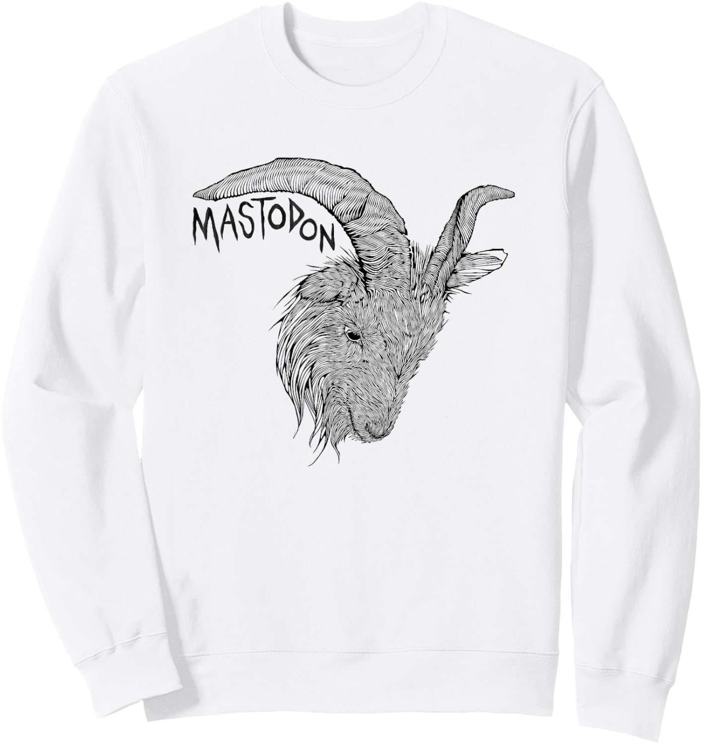 Mastodon – Black Phillip Sweatshirt - Sweatshirt | White