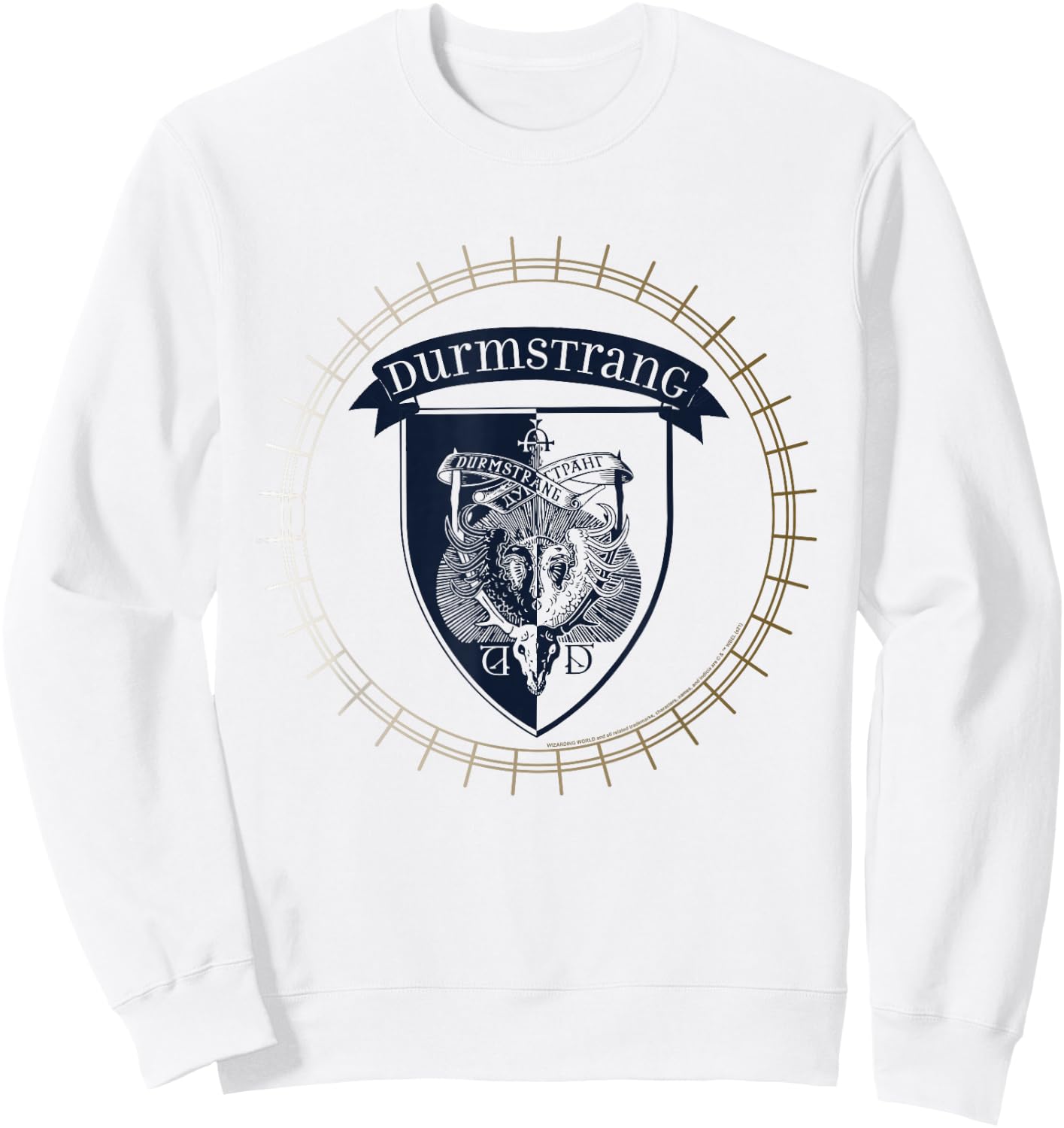 Harry Potter Durmstrand Emblem Sweatshirt - Sweatshirt | White