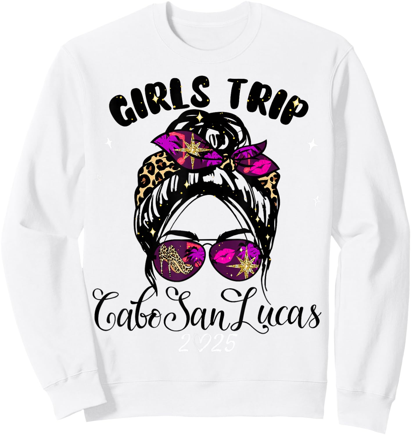 Girls Trip Cabo San Lucas 2025 Weekend Birthday Squad Sweatshirt - Sweatshirt | White