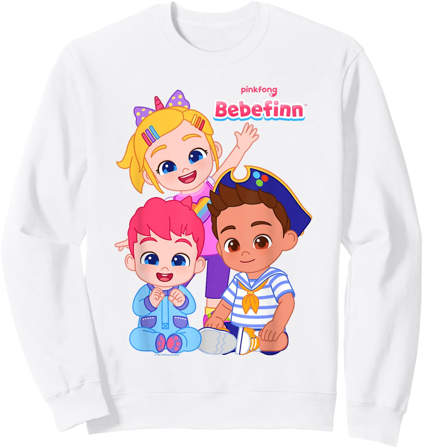 Bebefinn Siblings Sweatshirt - Sweatshirt | White