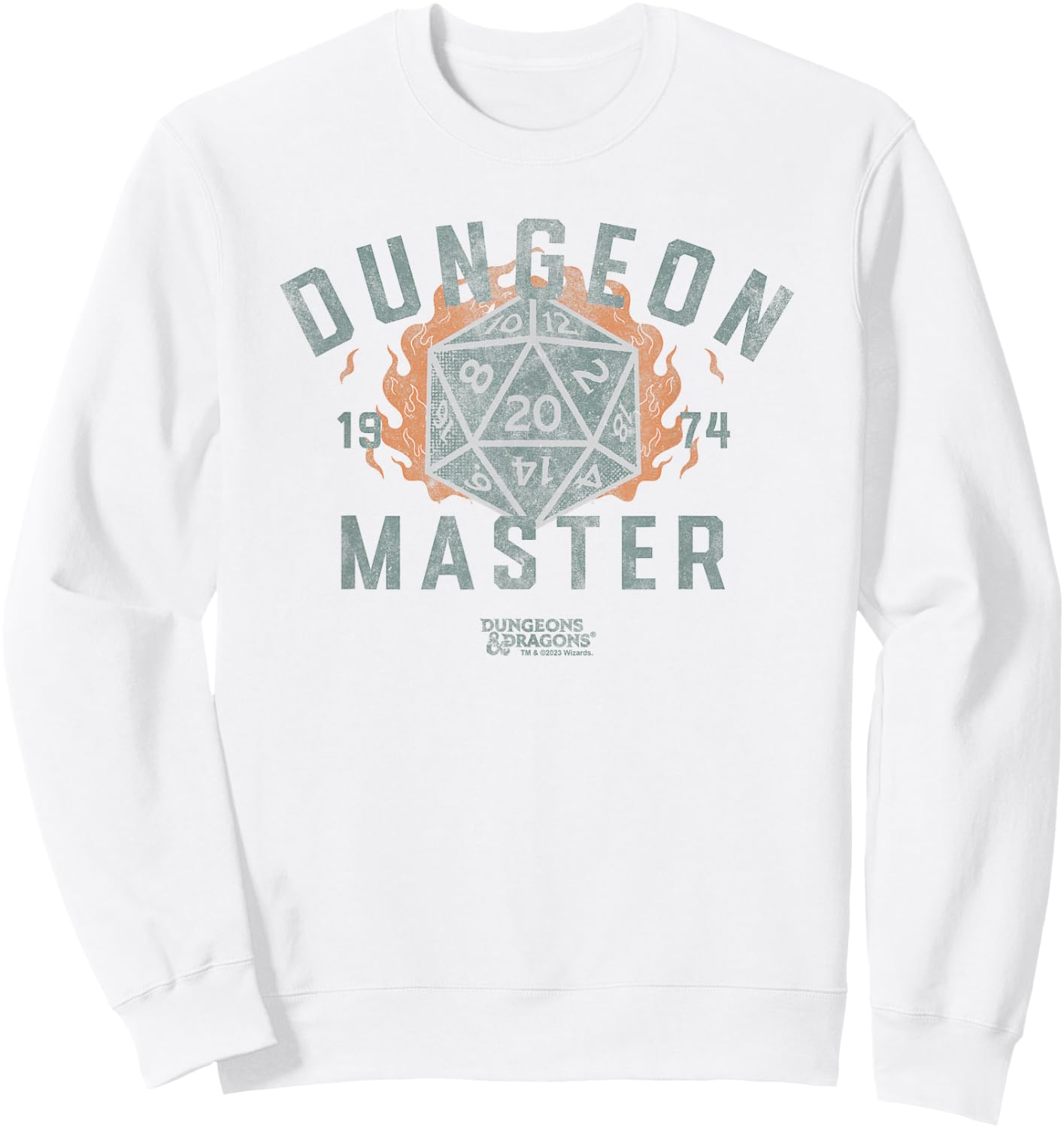 Dungeons & Dragons Dungeon Master School Club Light Sweatshirt - Sweatshirt | White