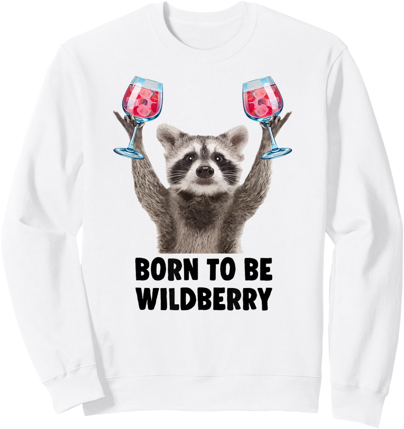 Born to Be Wildberry Lillet X New Pedro Girls' Evening JGA , White Sweatshirt - Sweatshirt | White