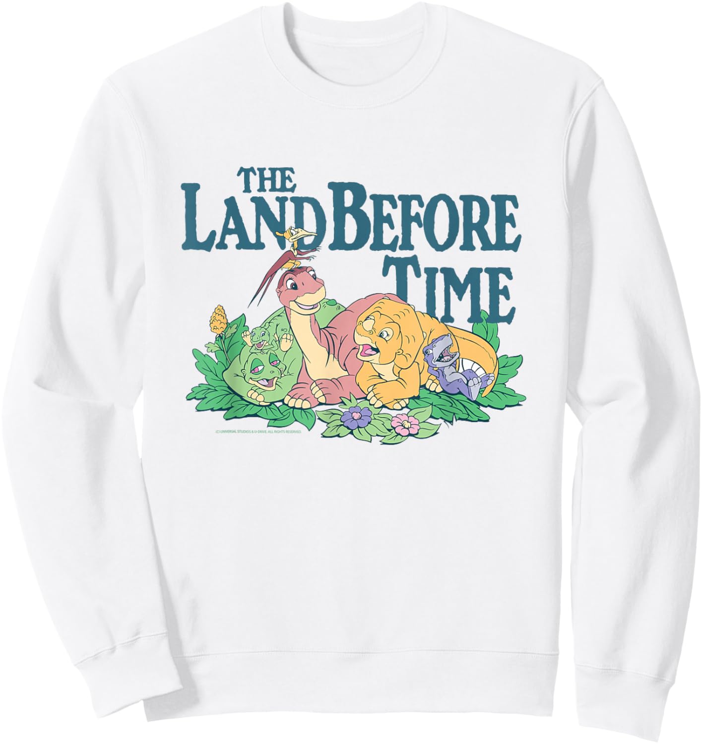 The Land Before Time , gray Sweatshirt - Sweatshirt | White