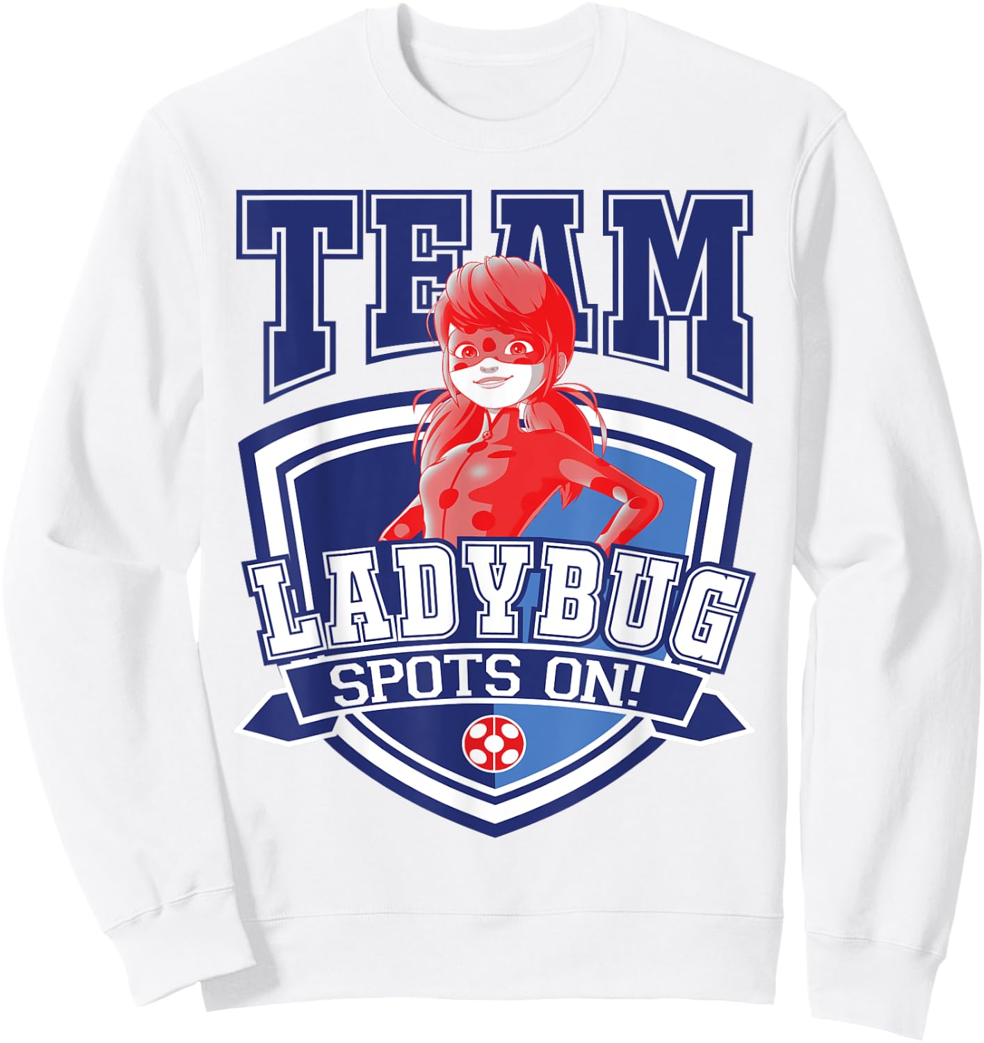 Miraculous Ladybug - Team Ladybug Sweatshirt - Sweatshirt | White