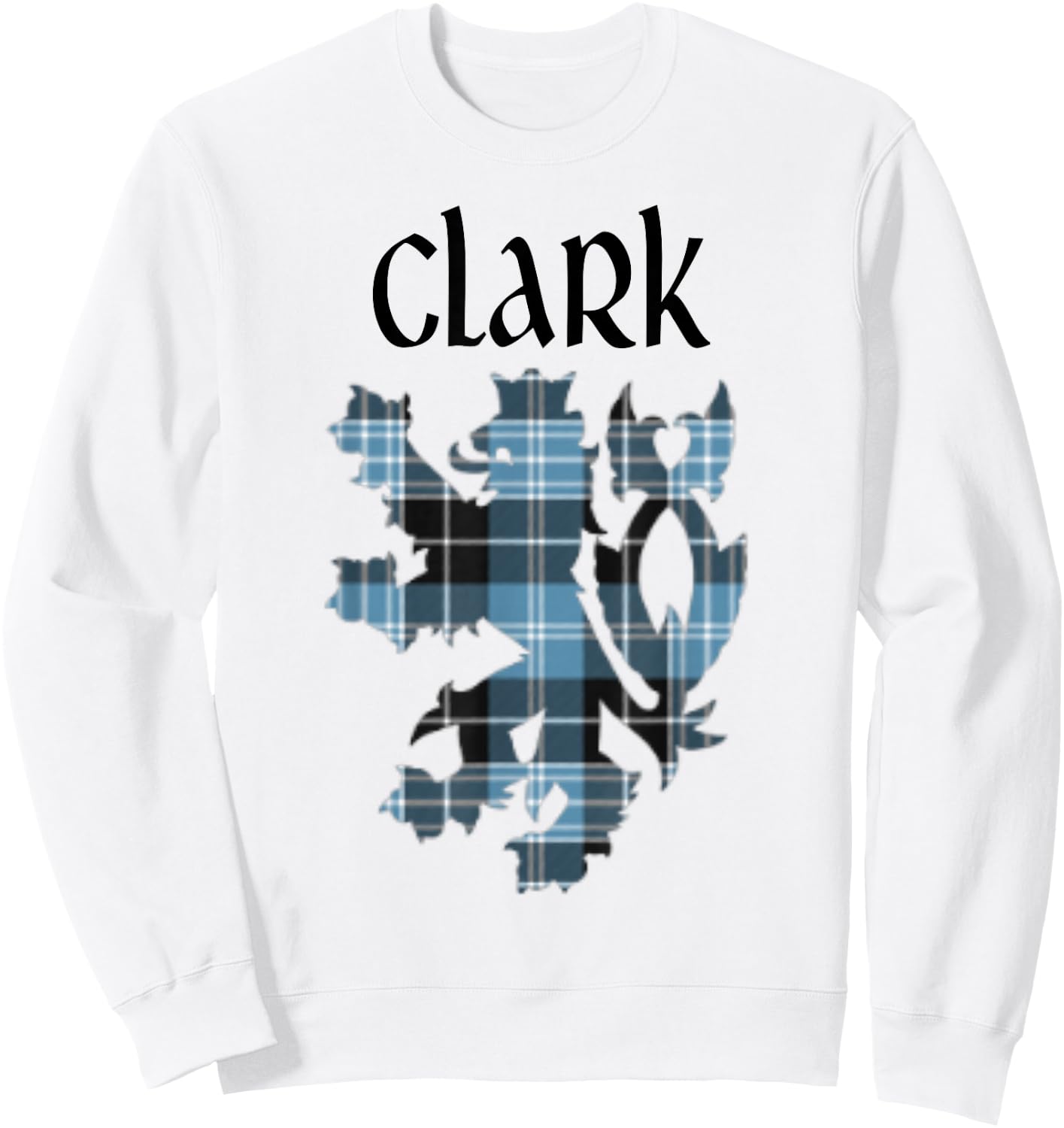 Clan Clark Tartan Scottish Family Name Scotland Pride Sweatshirt - Sweatshirt | White