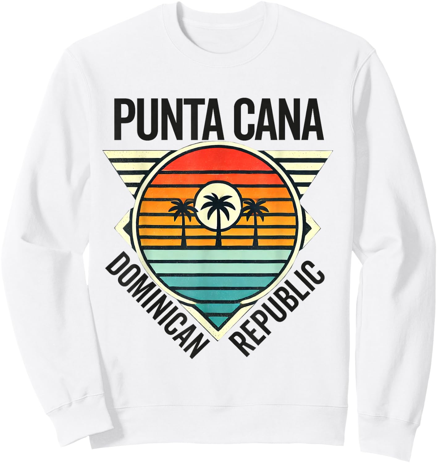 Punta Cana Dominican Republic RD Souvenir Vacation Travel Sweatshirt - Sweatshirt | White
