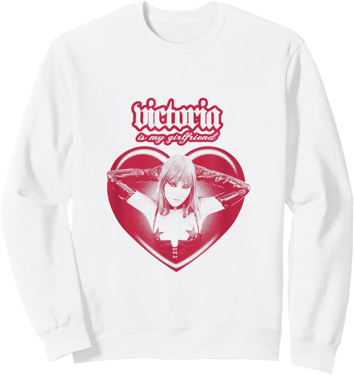 Moneskin Victoria , white, S Sweatshirt - Sweatshirt | White