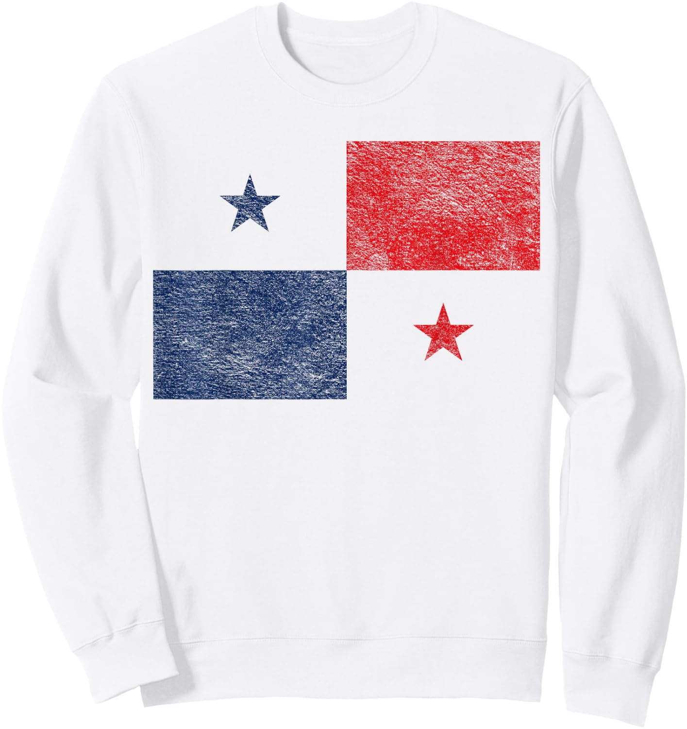 National Flag of Panama Panamanian Flag Day Sweatshirt - Sweatshirt | White