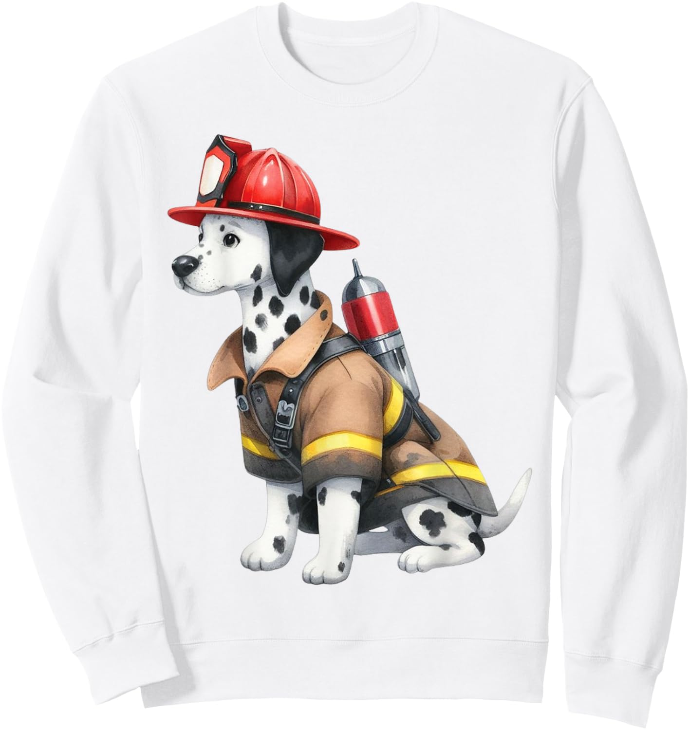 Adult Dalmatian Costume Men Dalmatian Costume Toddler Girl Sweatshirt - Sweatshirt | White