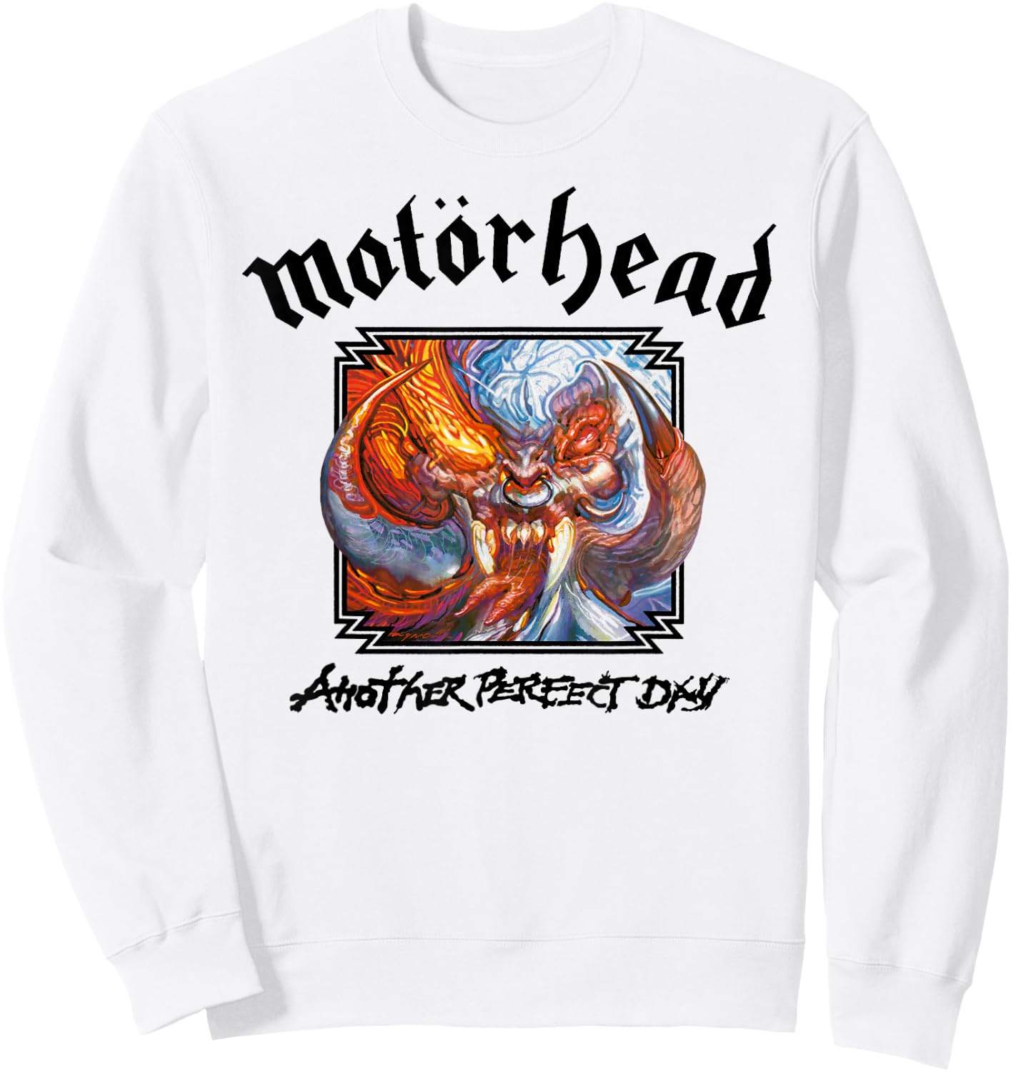 Motörhead APD Bootleg On White , White Sweatshirt - Sweatshirt | White