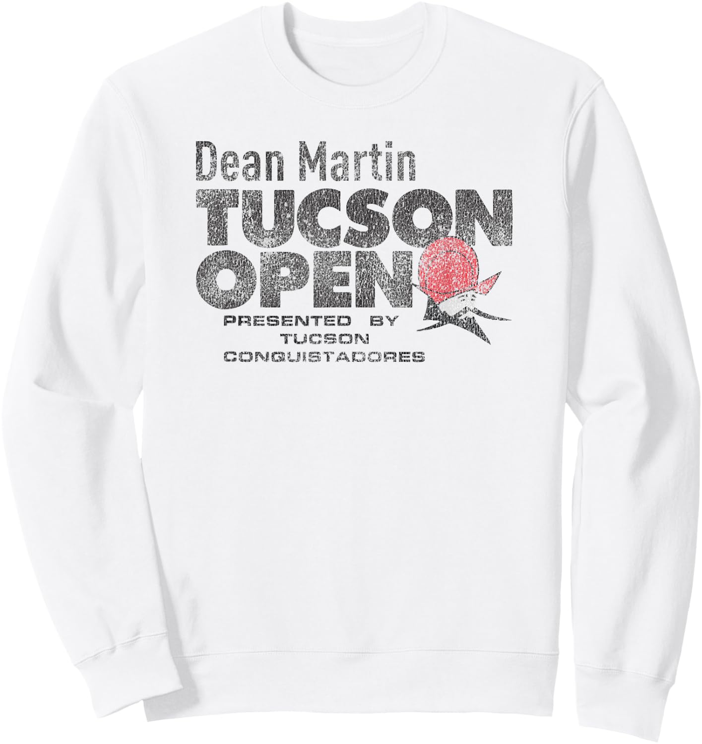 PGA Tour Retro Dean Martin Tucson Open Officially Licensed Sweatshirt - Sweatshirt | White