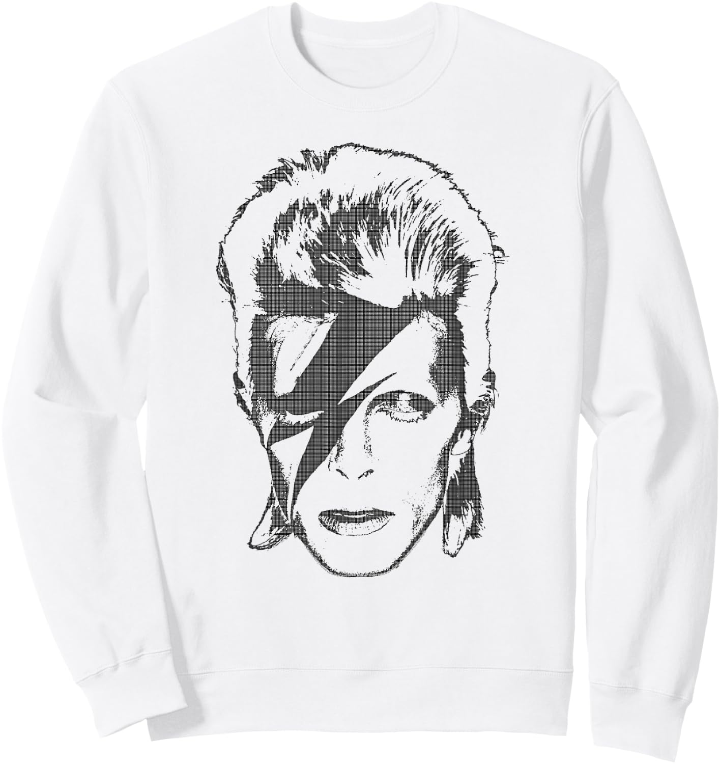 David Bowie - Lightning Sweatshirt - Sweatshirt | White