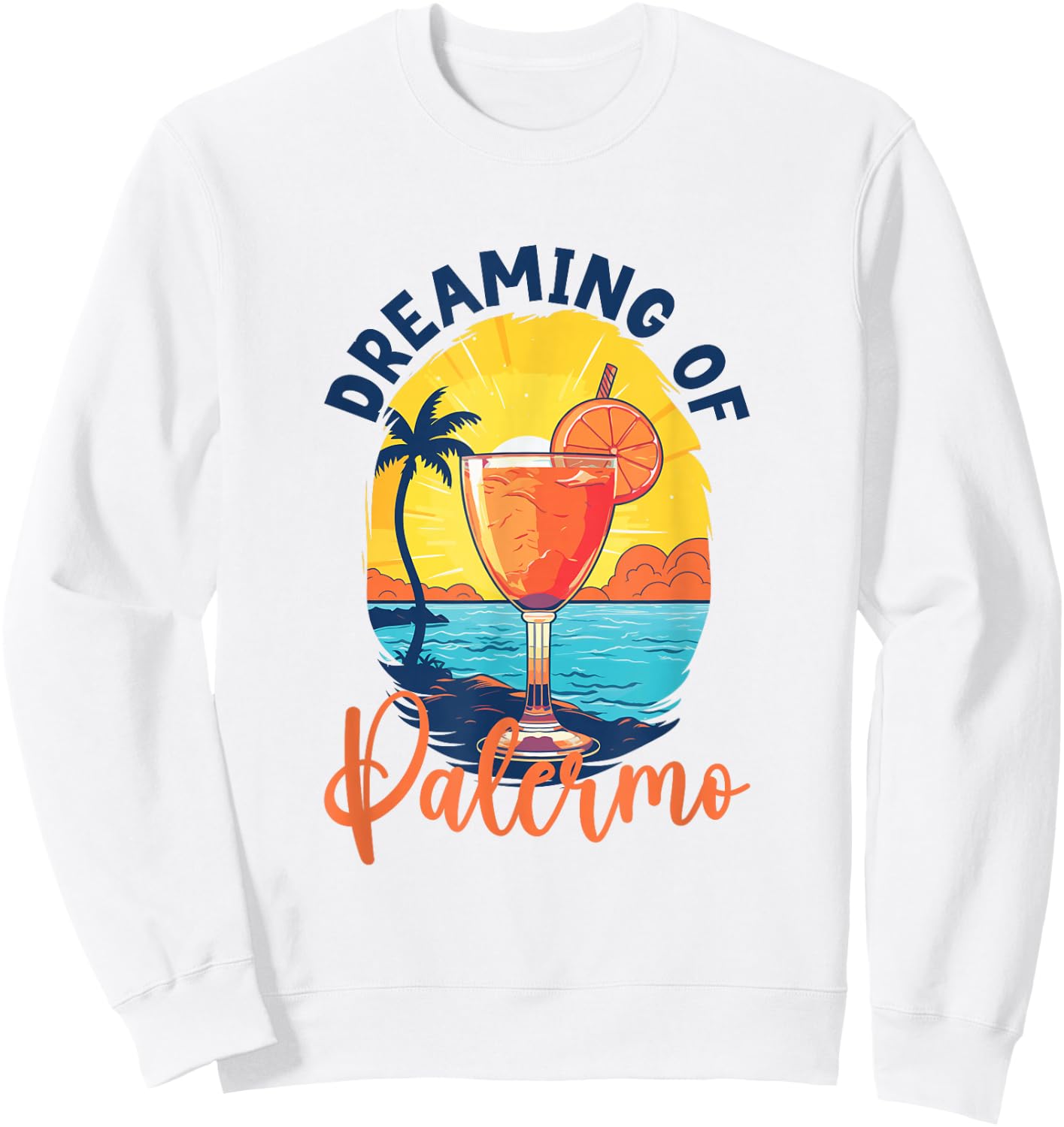 Träume von Palermo Sweatshirt - Sweatshirt | White