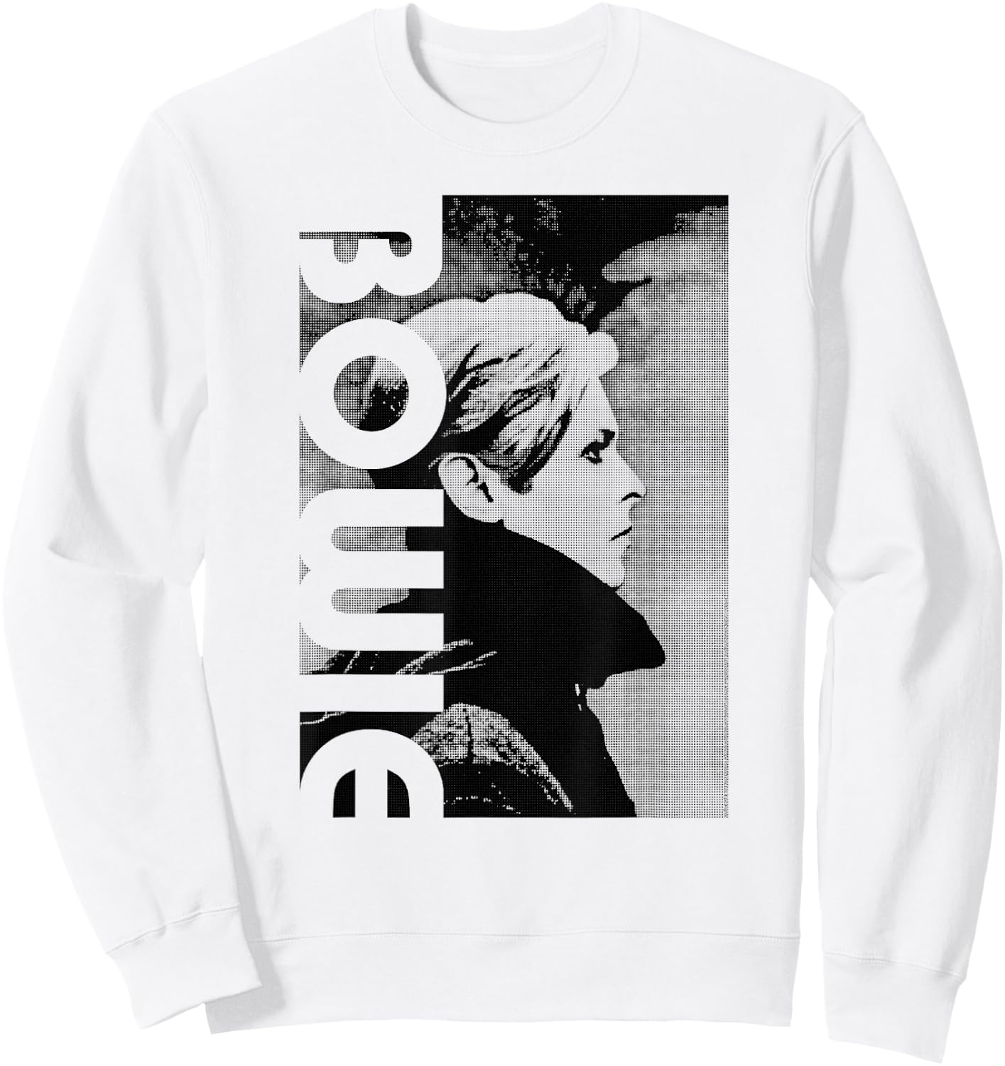 David Bowie - Low Profile Sweatshirt - Sweatshirt | White